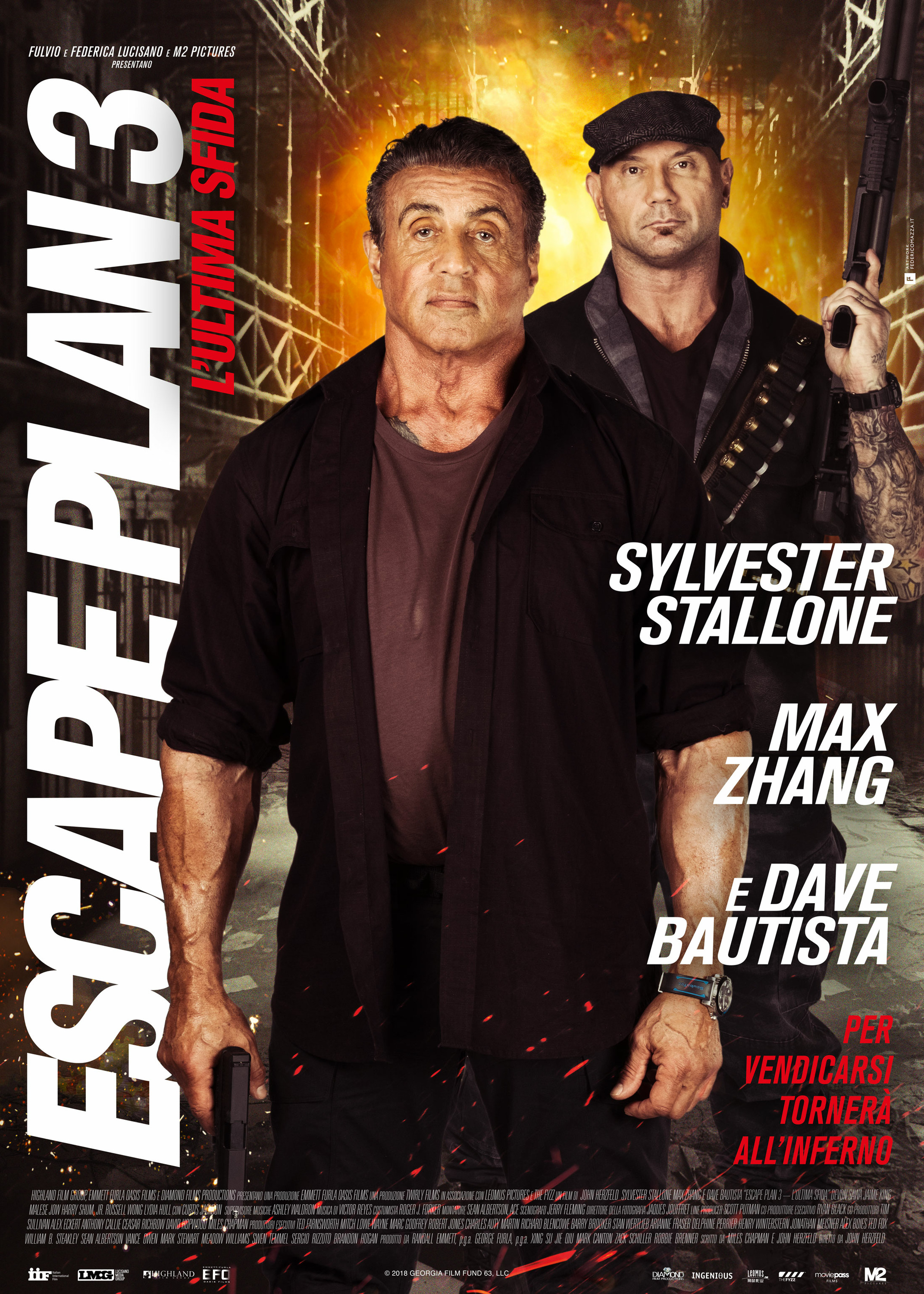 Mega Sized Movie Poster Image for Escape Plan: The Extractors (#4 of 4)
