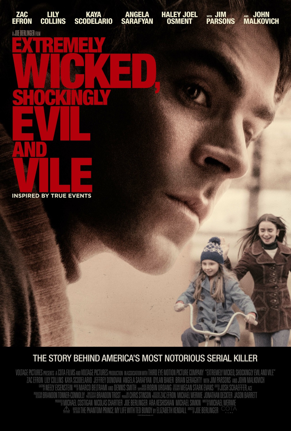 Extra Large Movie Poster Image for Extremely Wicked, Shockingly Evil, and Vile (#1 of 6)
