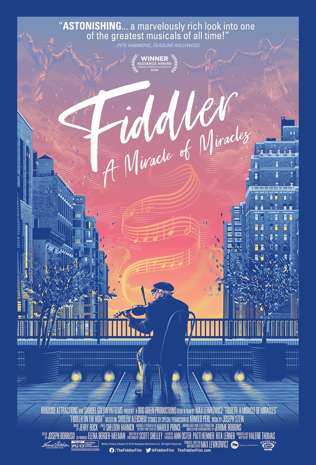 Extra Large Movie Poster Image for Fiddler: A Miracle of Miracles 