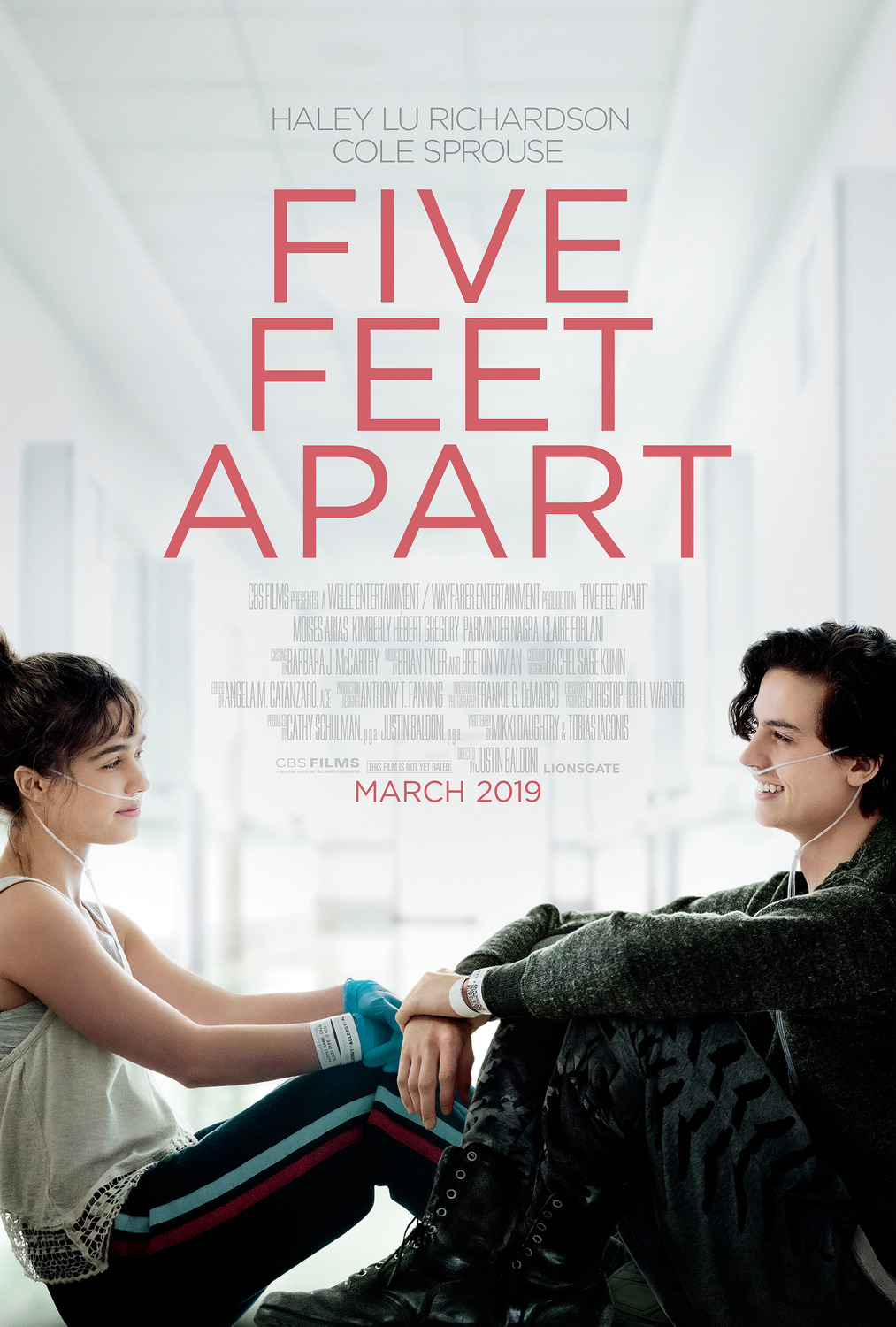 Extra Large Movie Poster Image for Five Feet Apart (#1 of 5)
