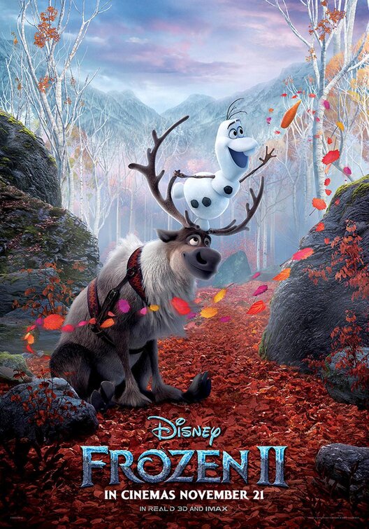 Movie Poster 2019 Frozen 2 Multiple Sizes 