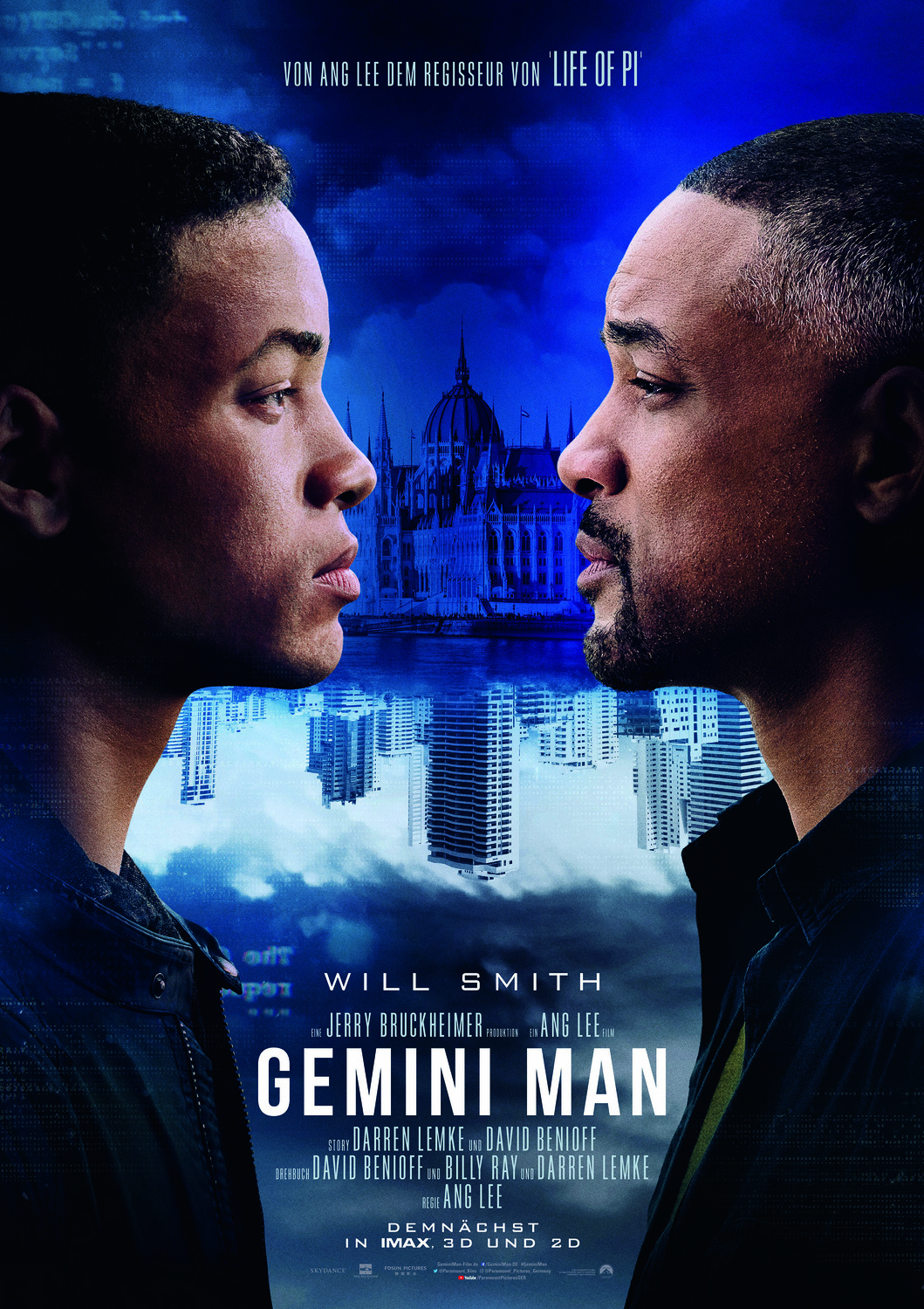 Extra Large Movie Poster Image for Gemini Man (#3 of 9)
