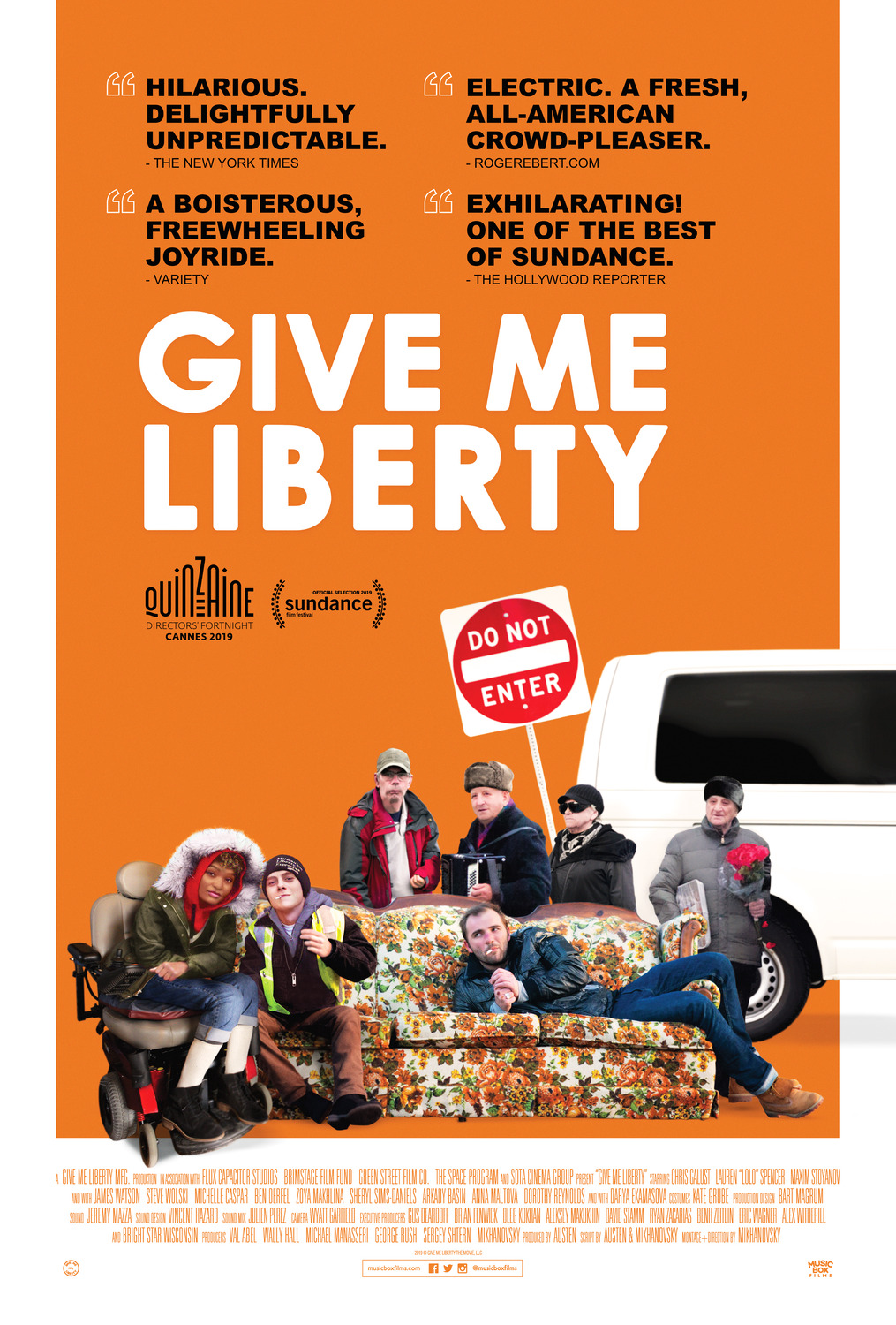 Extra Large Movie Poster Image for Give Me Liberty (#1 of 2)