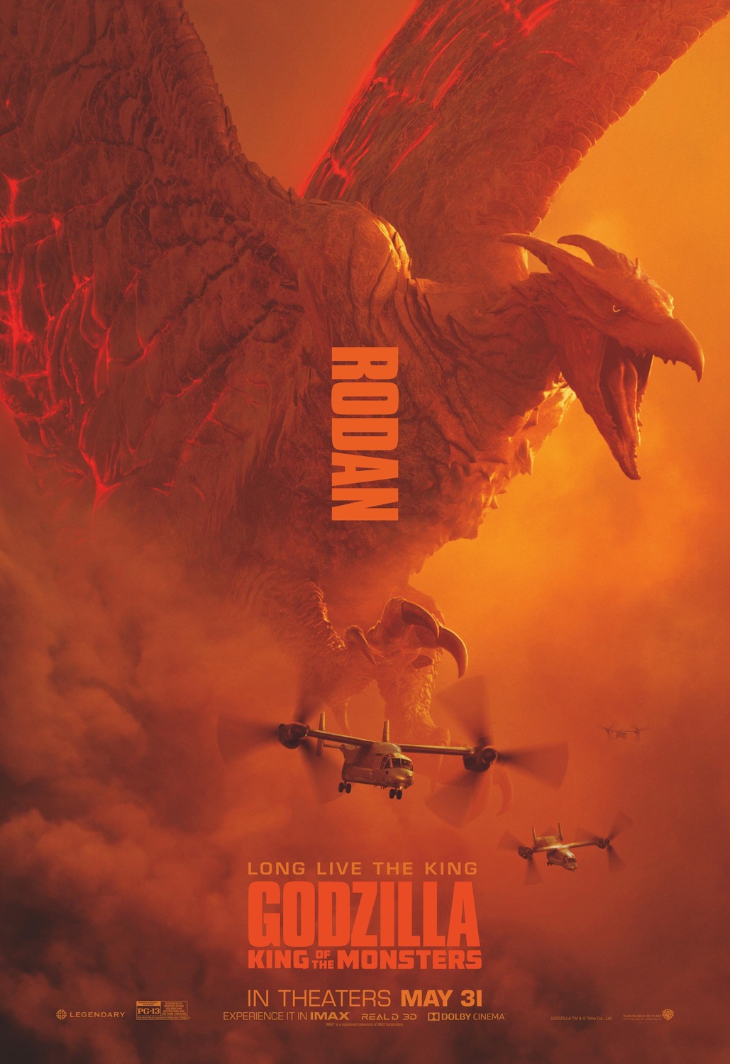 Extra Large Movie Poster Image for Godzilla: King of the Monsters (#5 of 27)
