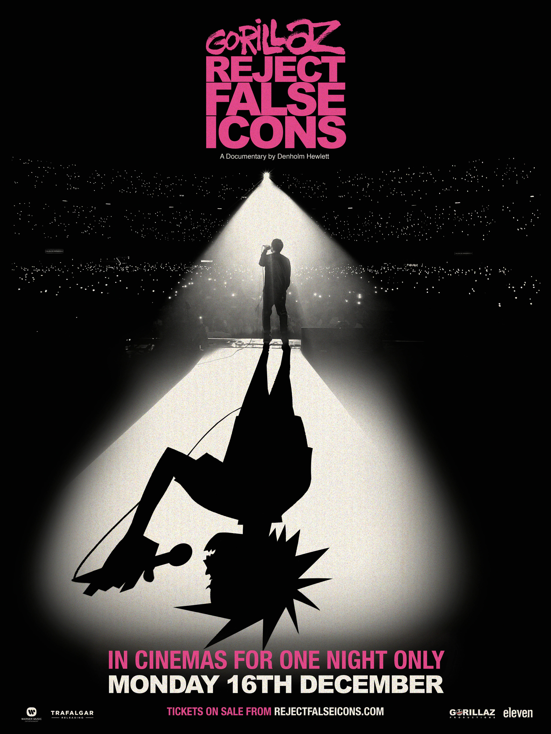 Mega Sized Movie Poster Image for Gorillaz: Reject False Icons 