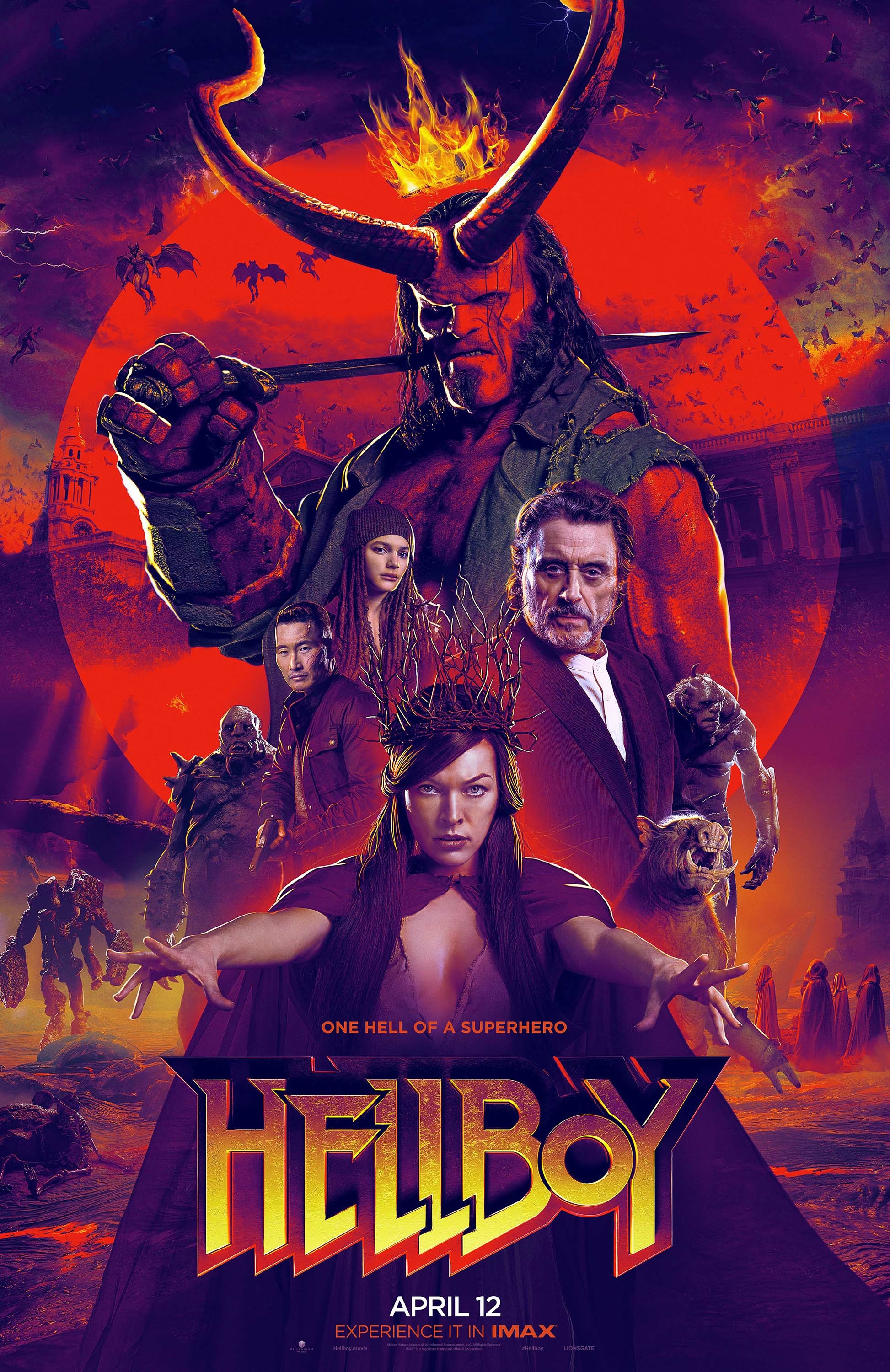 Mega Sized Movie Poster Image for Hellboy (#13 of 26)