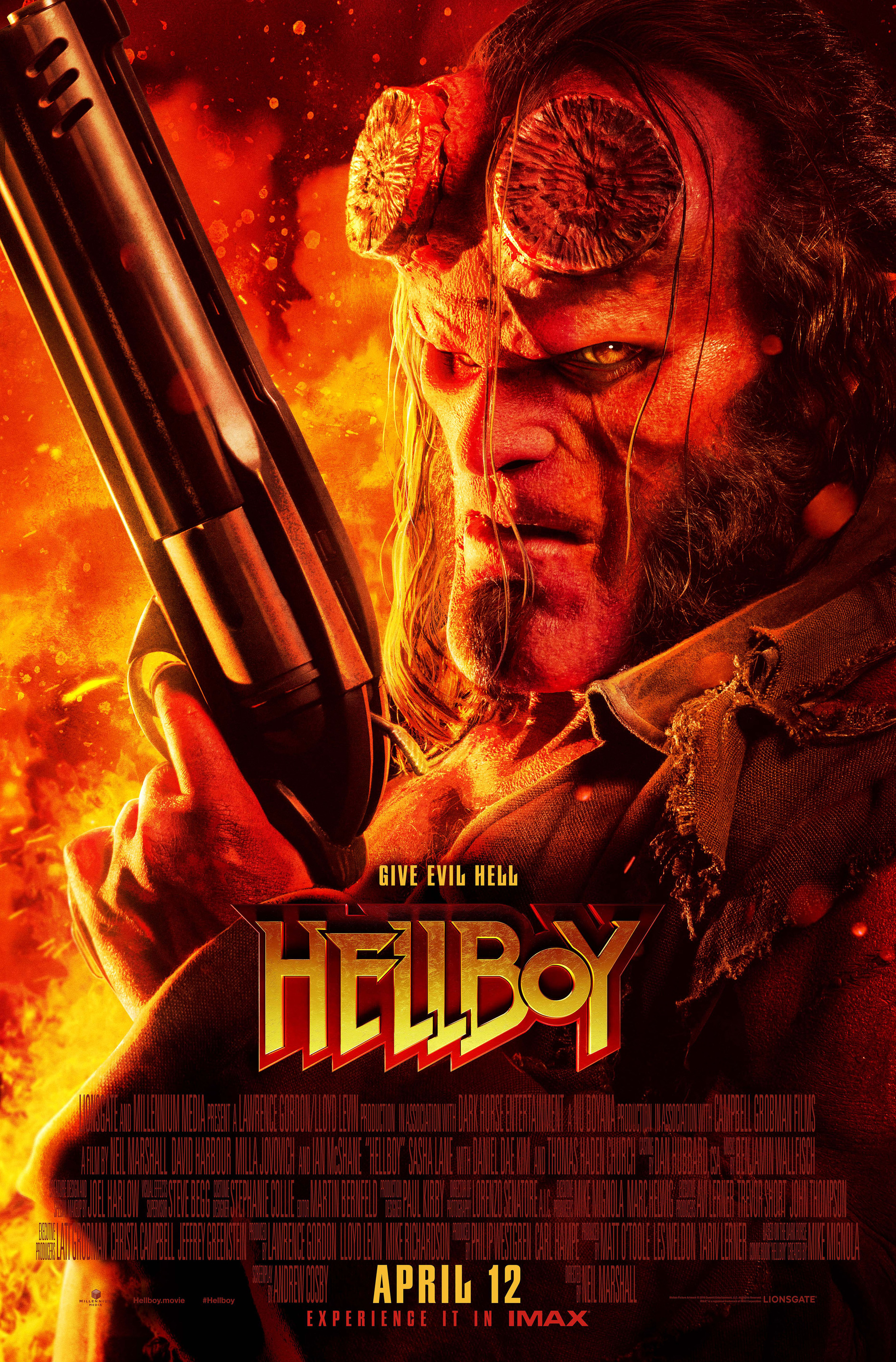 Mega Sized Movie Poster Image for Hellboy (#6 of 26)