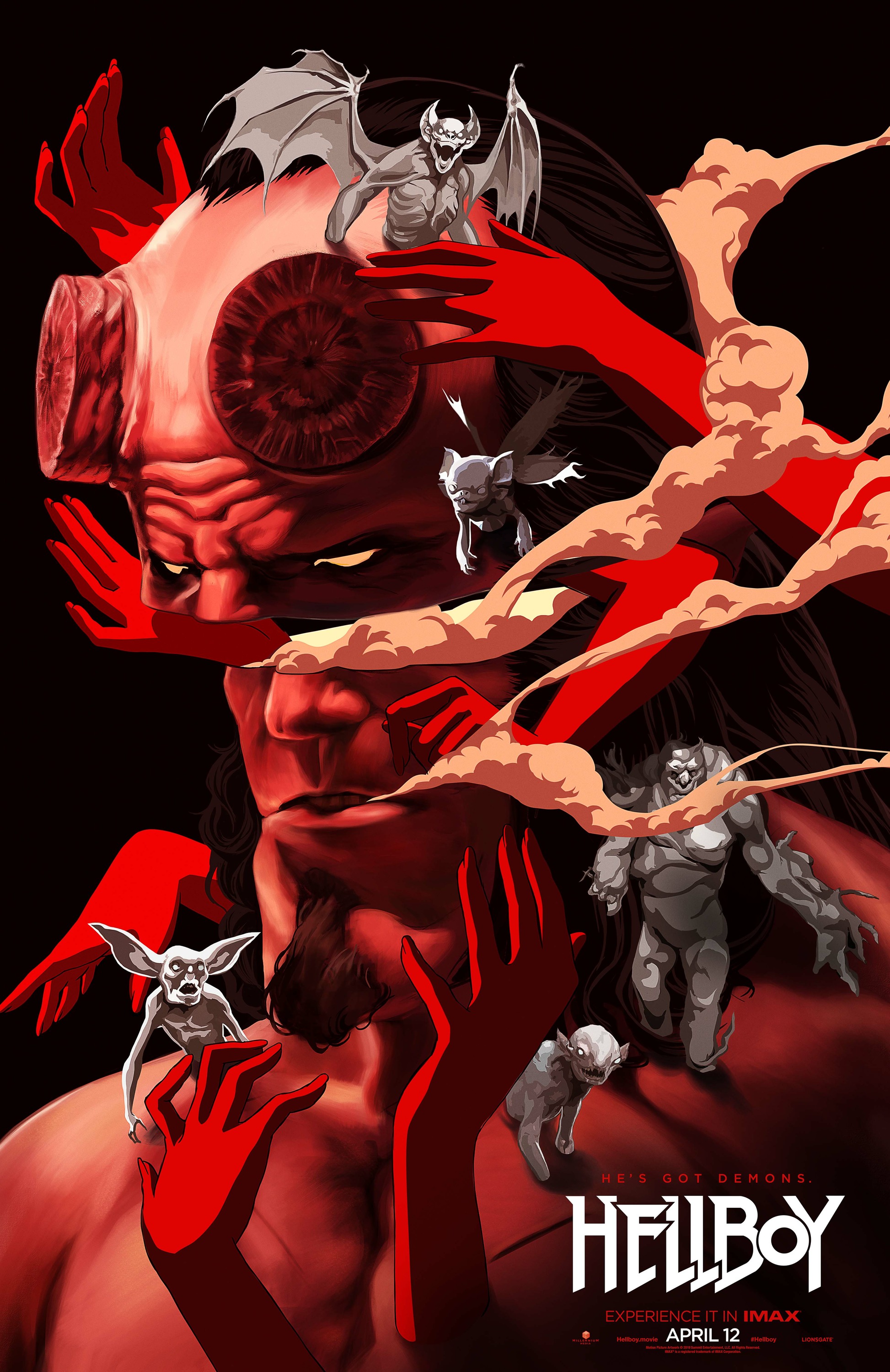 Mega Sized Movie Poster Image for Hellboy (#8 of 26)