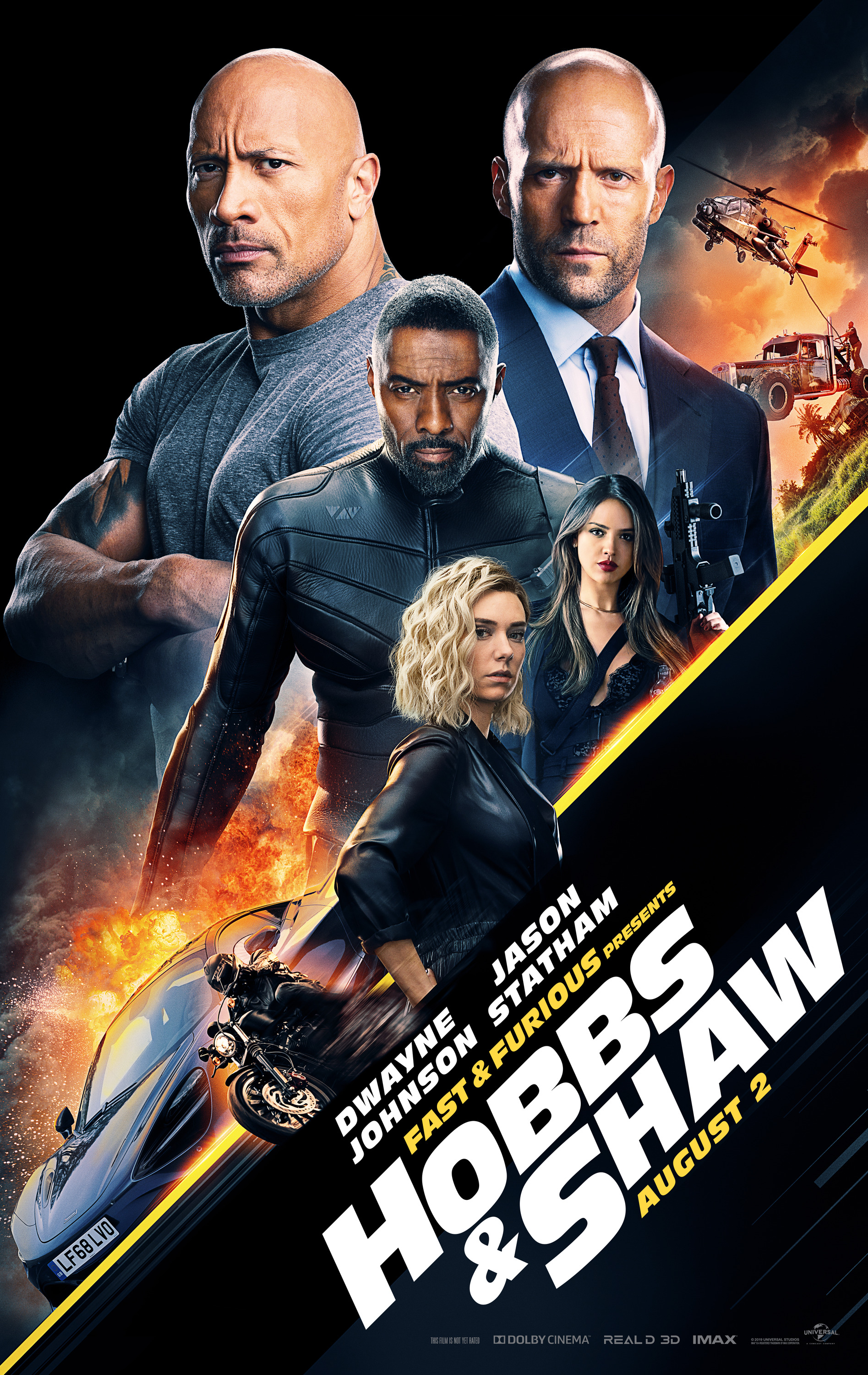 Mega Sized Movie Poster Image for Hobbs & Shaw (#6 of 13)