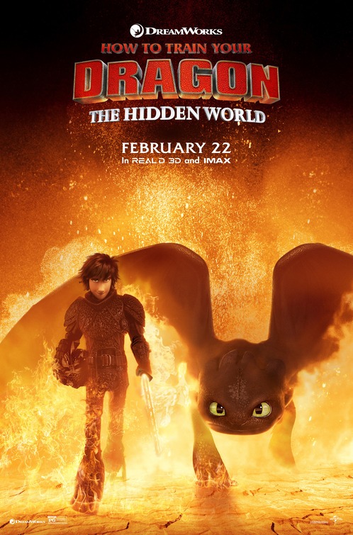 How to Train Your Dragon: The Hidden World Movie Poster