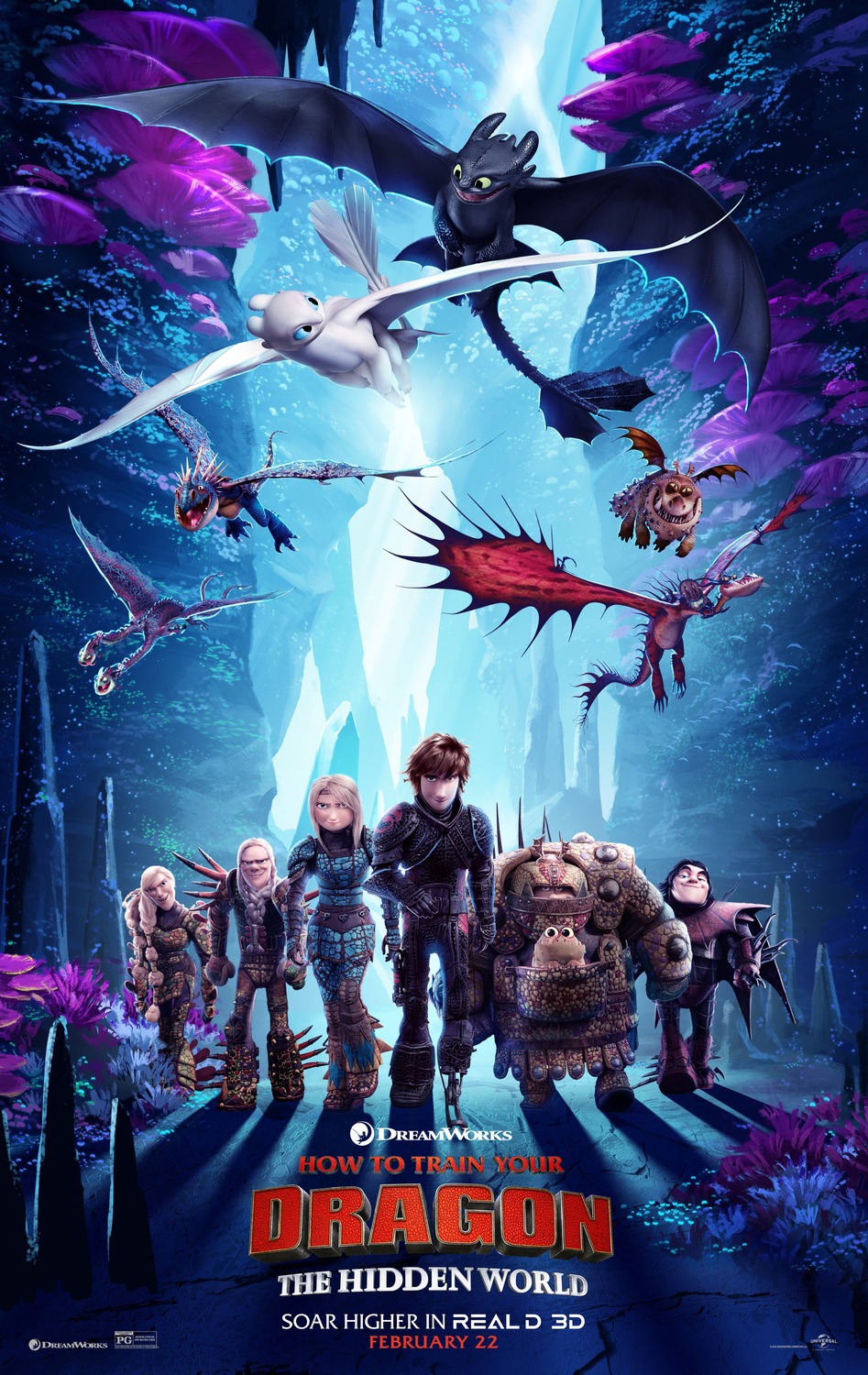 Extra Large Movie Poster Image for How to Train Your Dragon: The Hidden World (#6 of 8)