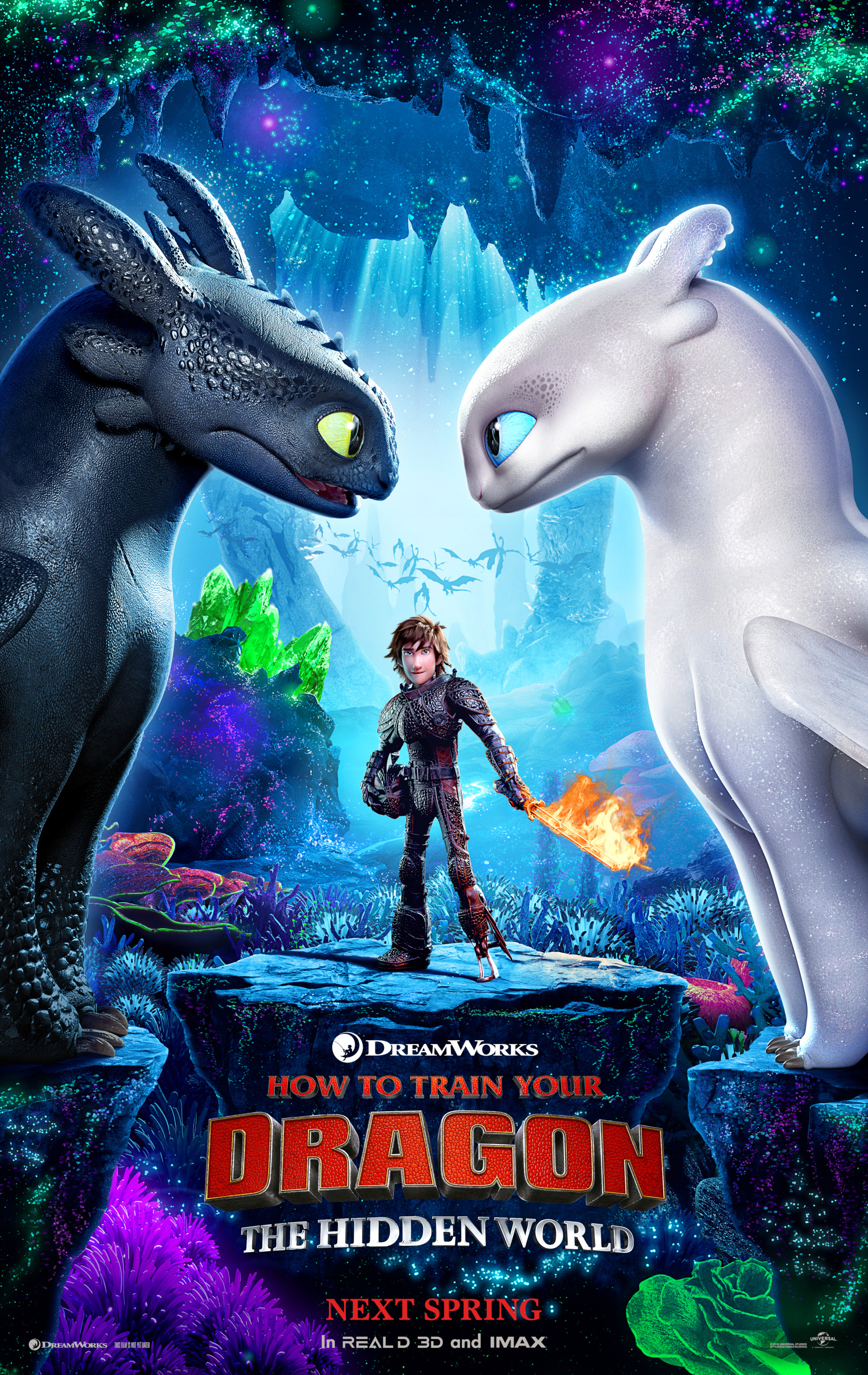 Mega Sized Movie Poster Image for How to Train Your Dragon: The Hidden World (#1 of 8)