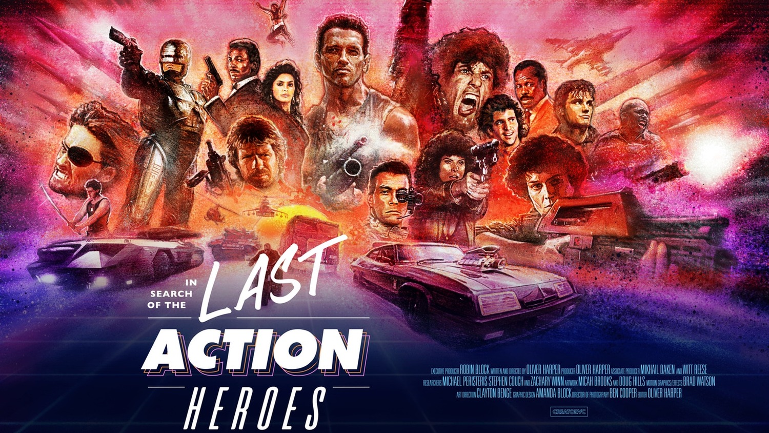 Extra Large Movie Poster Image for In Search of the Last Action Heroes (#2 of 2)