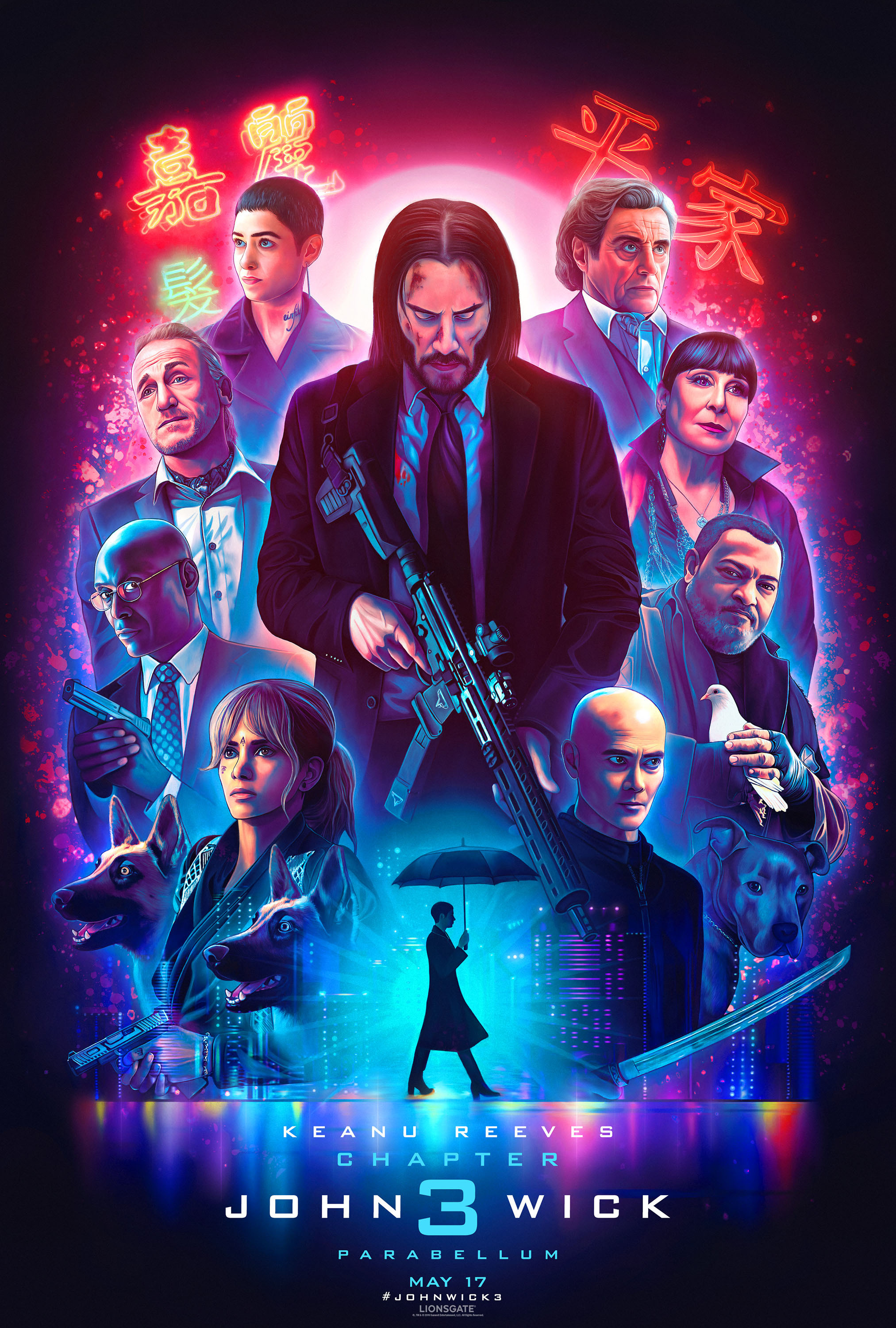 Mega Sized Movie Poster Image for John Wick: Chapter 3 - Parabellum (#26 of 27)