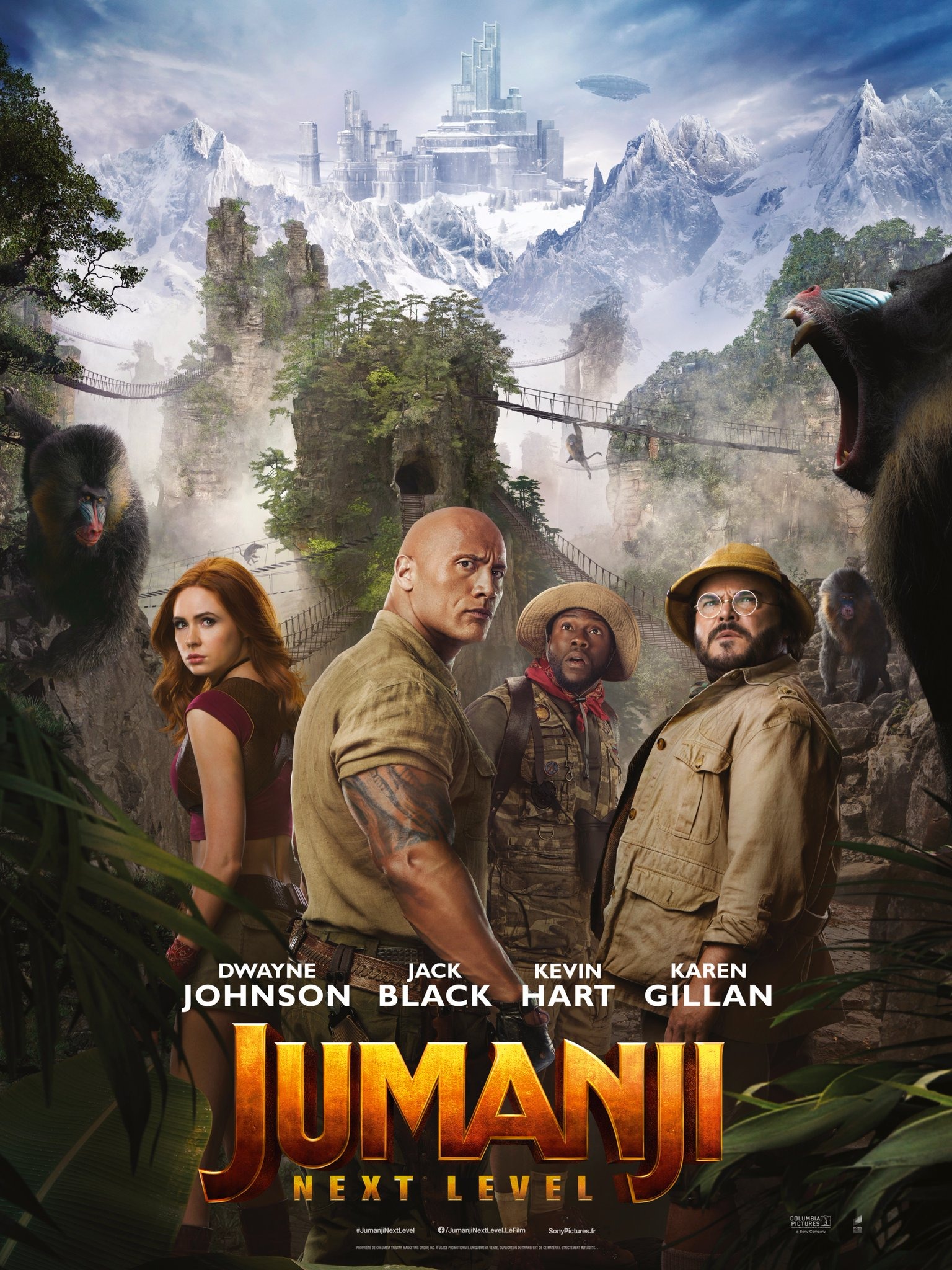 Mega Sized Movie Poster Image for Jumanji: The Next Level (#2 of 24)
