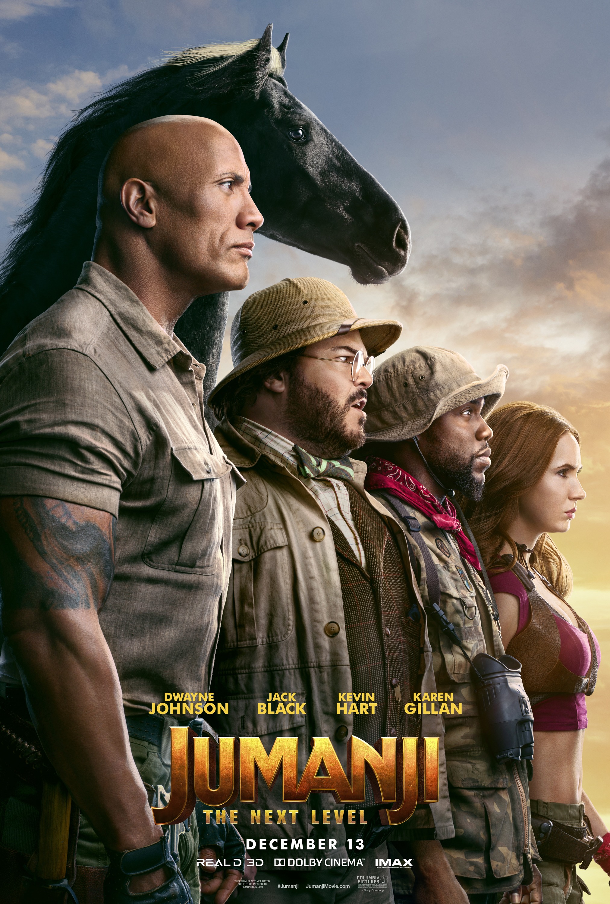 Mega Sized Movie Poster Image for Jumanji: The Next Level (#3 of 24)