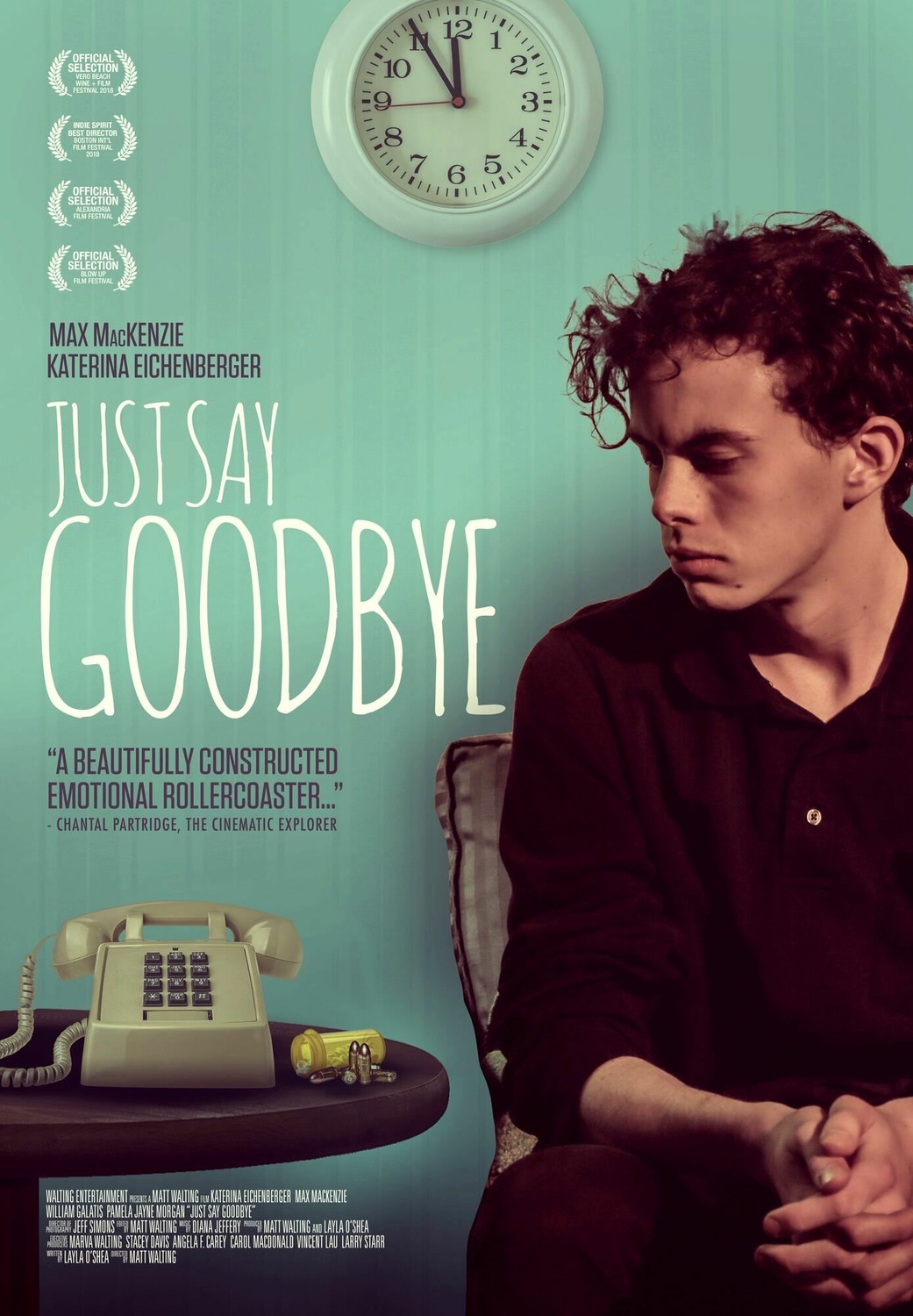 Extra Large Movie Poster Image for Just Say Goodbye 