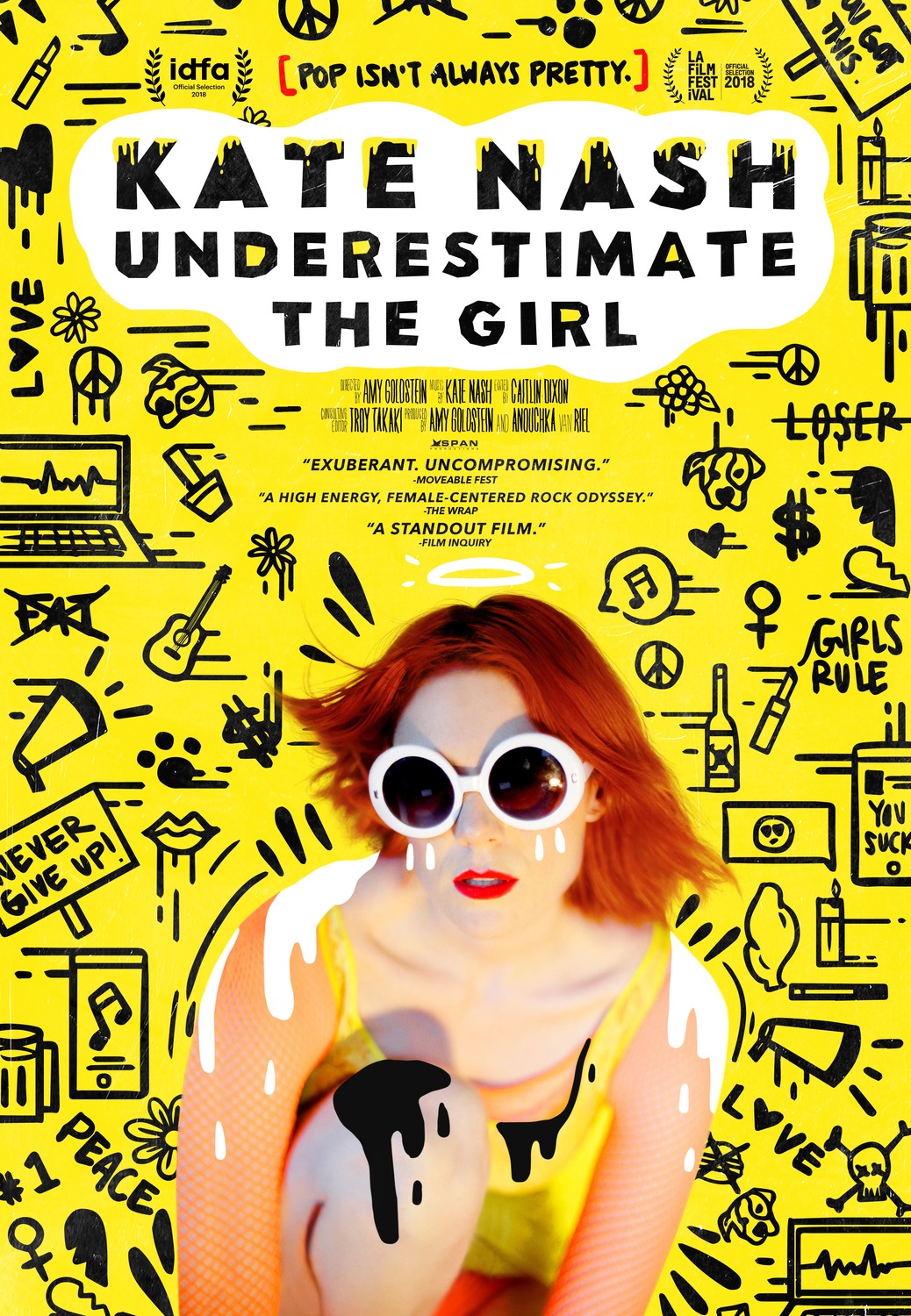 Extra Large Movie Poster Image for Kate Nash: Underestimate the Girl 
