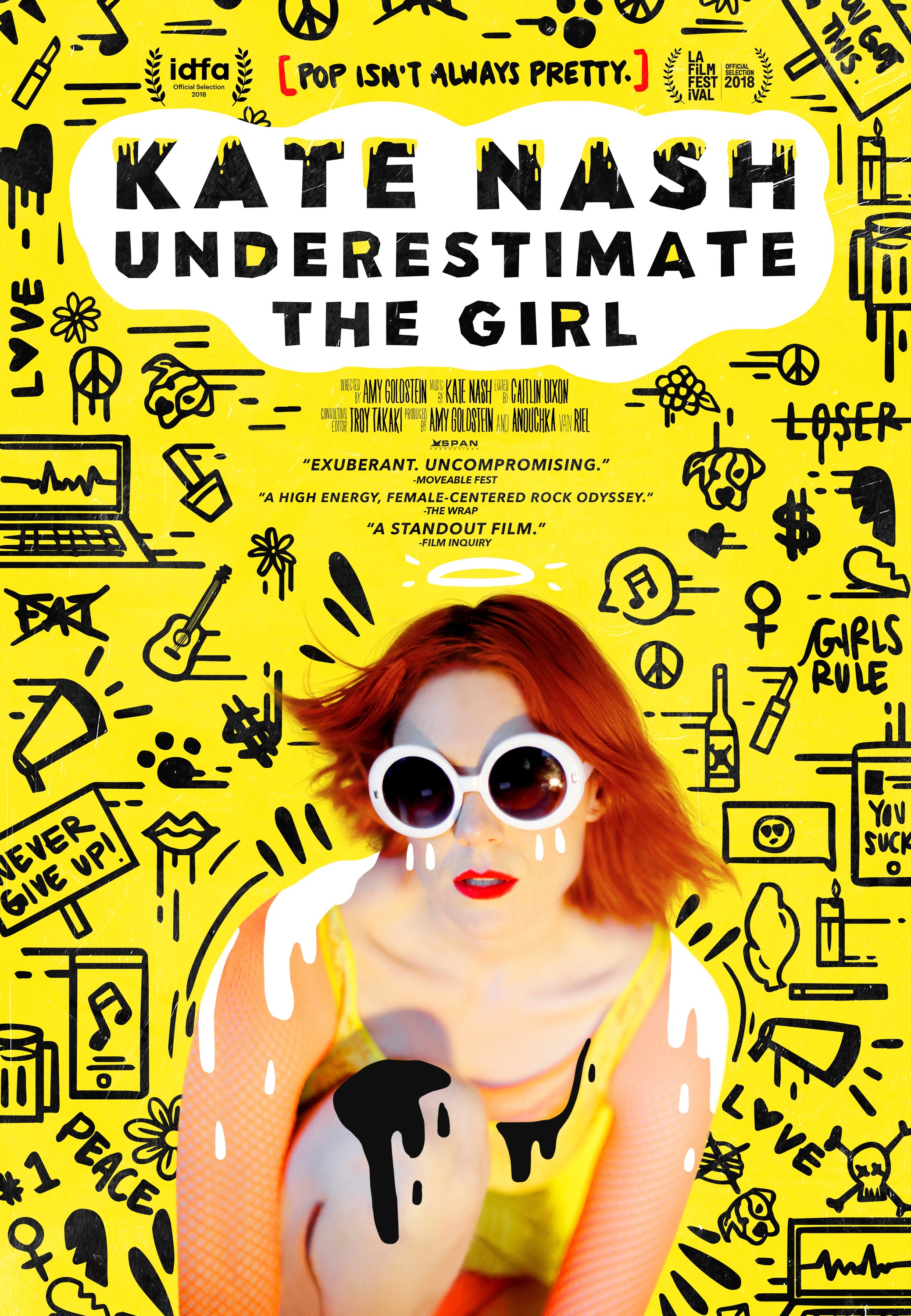 Mega Sized Movie Poster Image for Kate Nash: Underestimate the Girl 