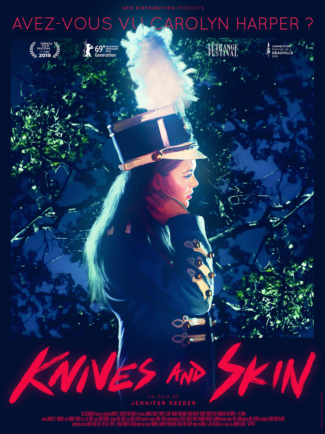 Extra Large Movie Poster Image for Knives and Skin (#2 of 3)