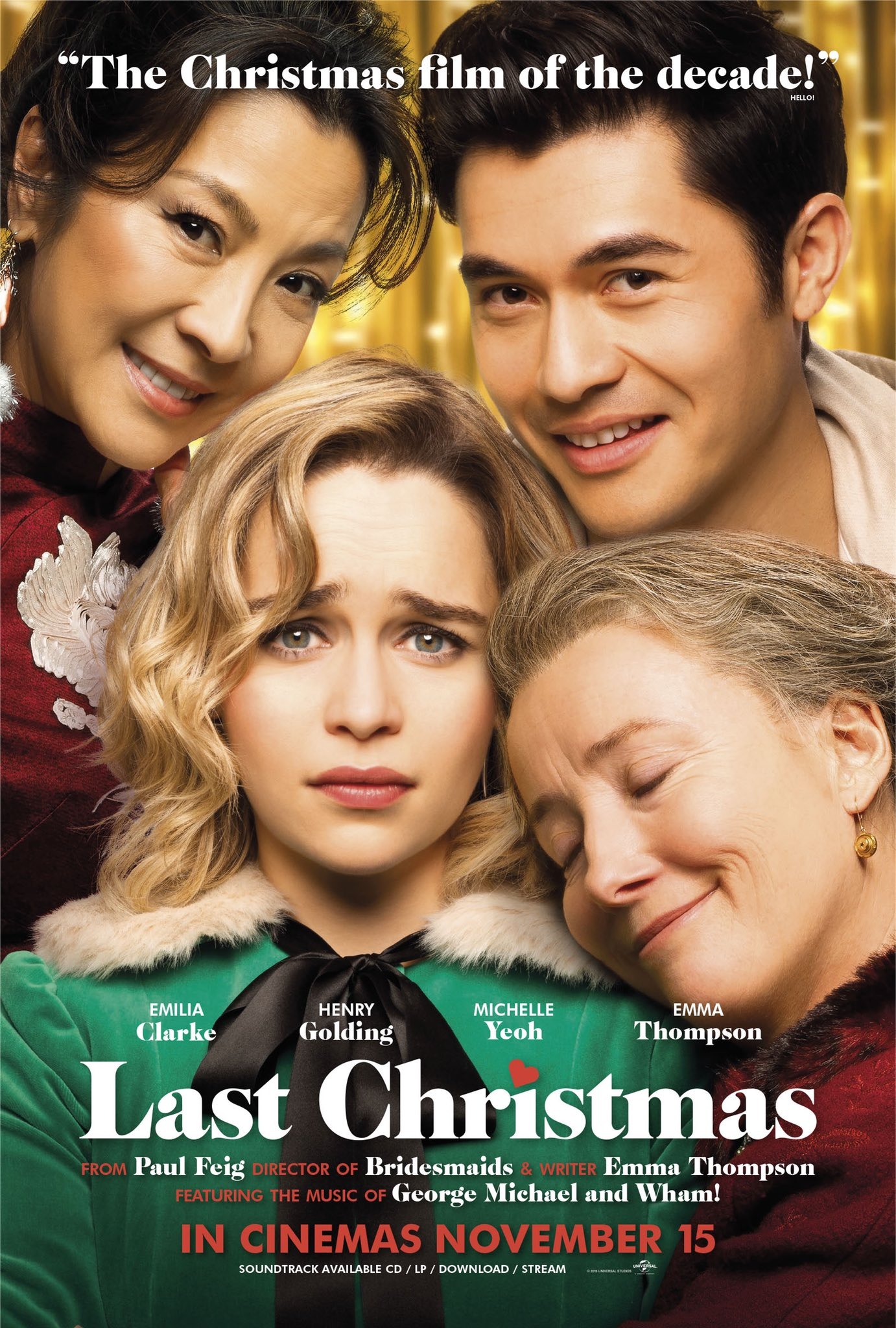 Mega Sized Movie Poster Image for Last Christmas (#3 of 3)