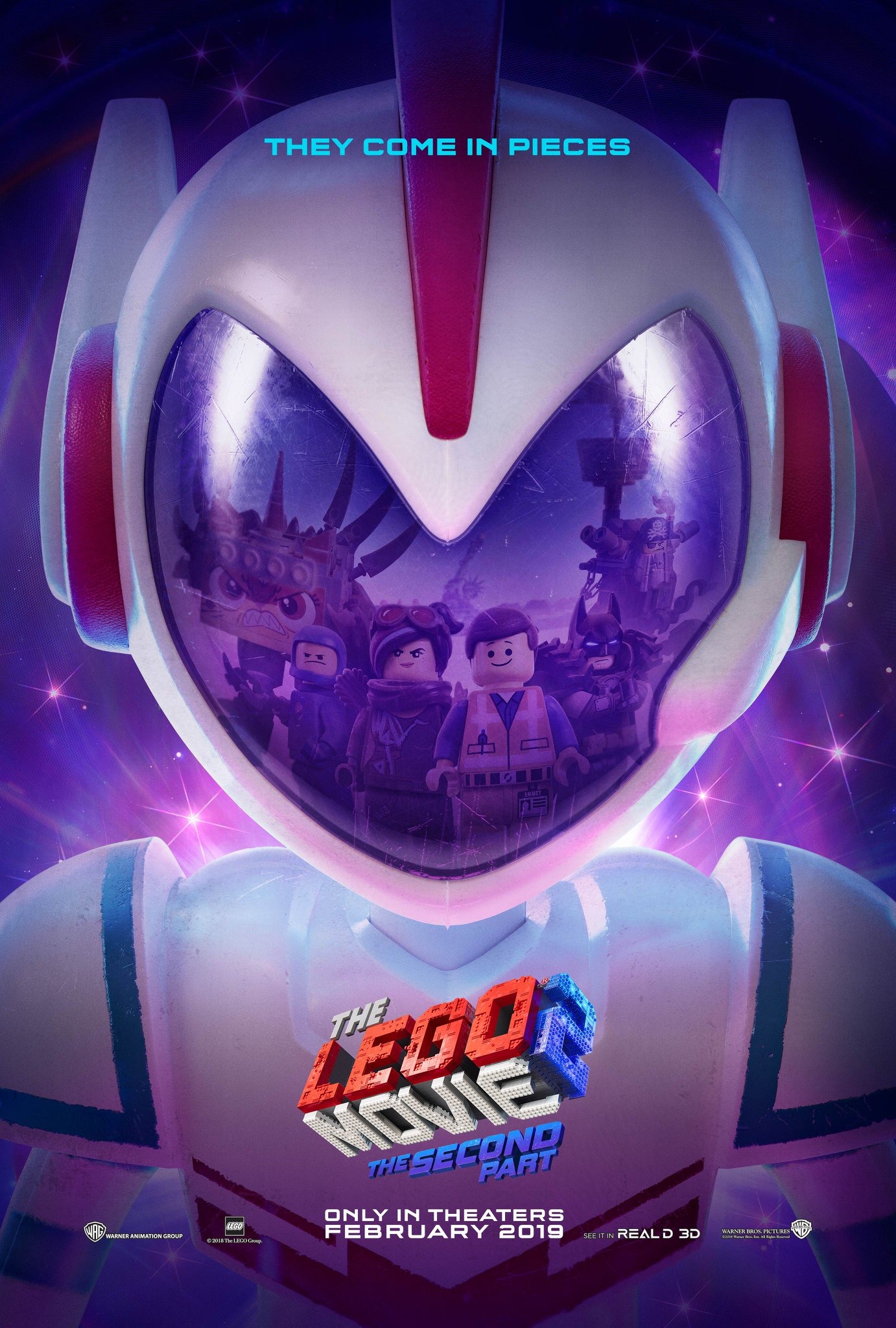 Mega Sized Movie Poster Image for The Lego Movie 2: The Second Part (#1 of 13)