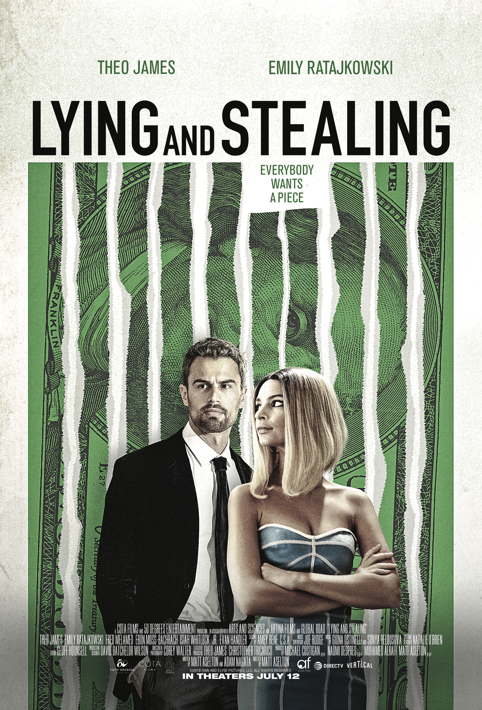 Mega Sized Movie Poster Image for Lying and Stealing 