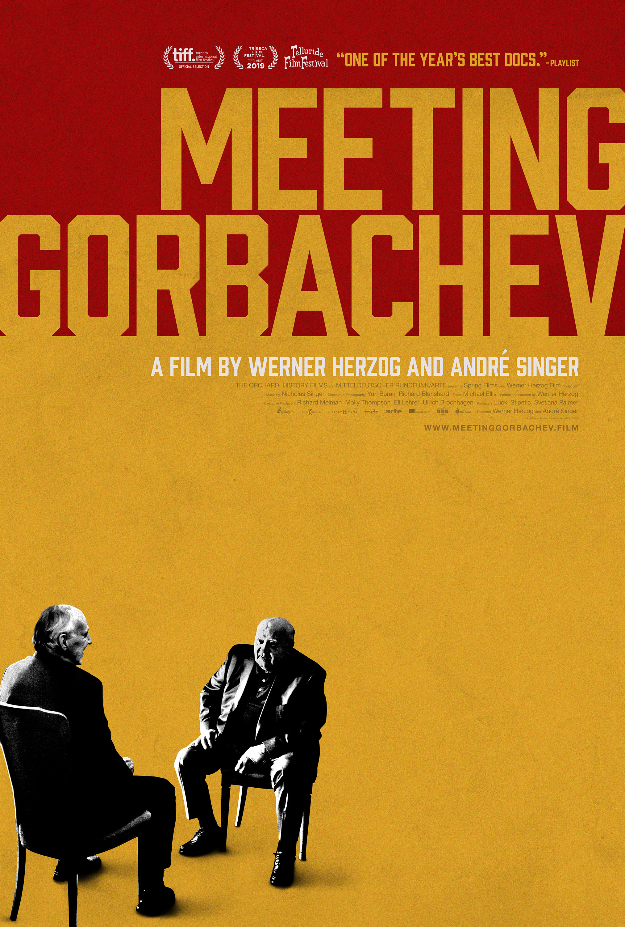 Mega Sized Movie Poster Image for Meeting Gorbachev 