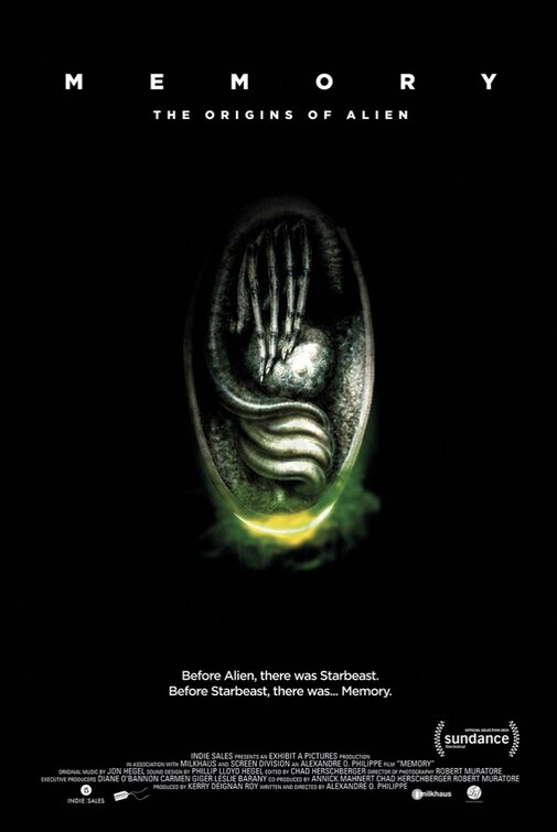 Memory: The Origins of Alien Movie Poster