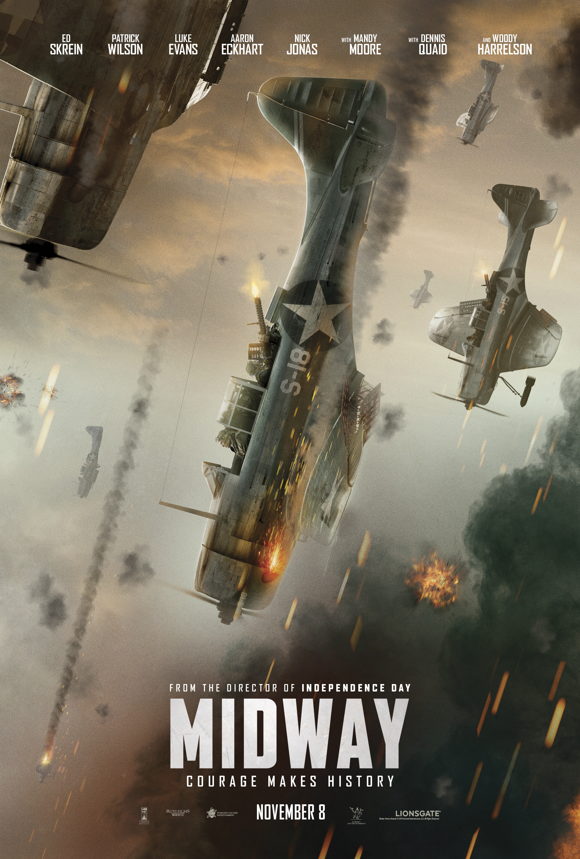 Mega Sized Movie Poster Image for Midway (#17 of 19)