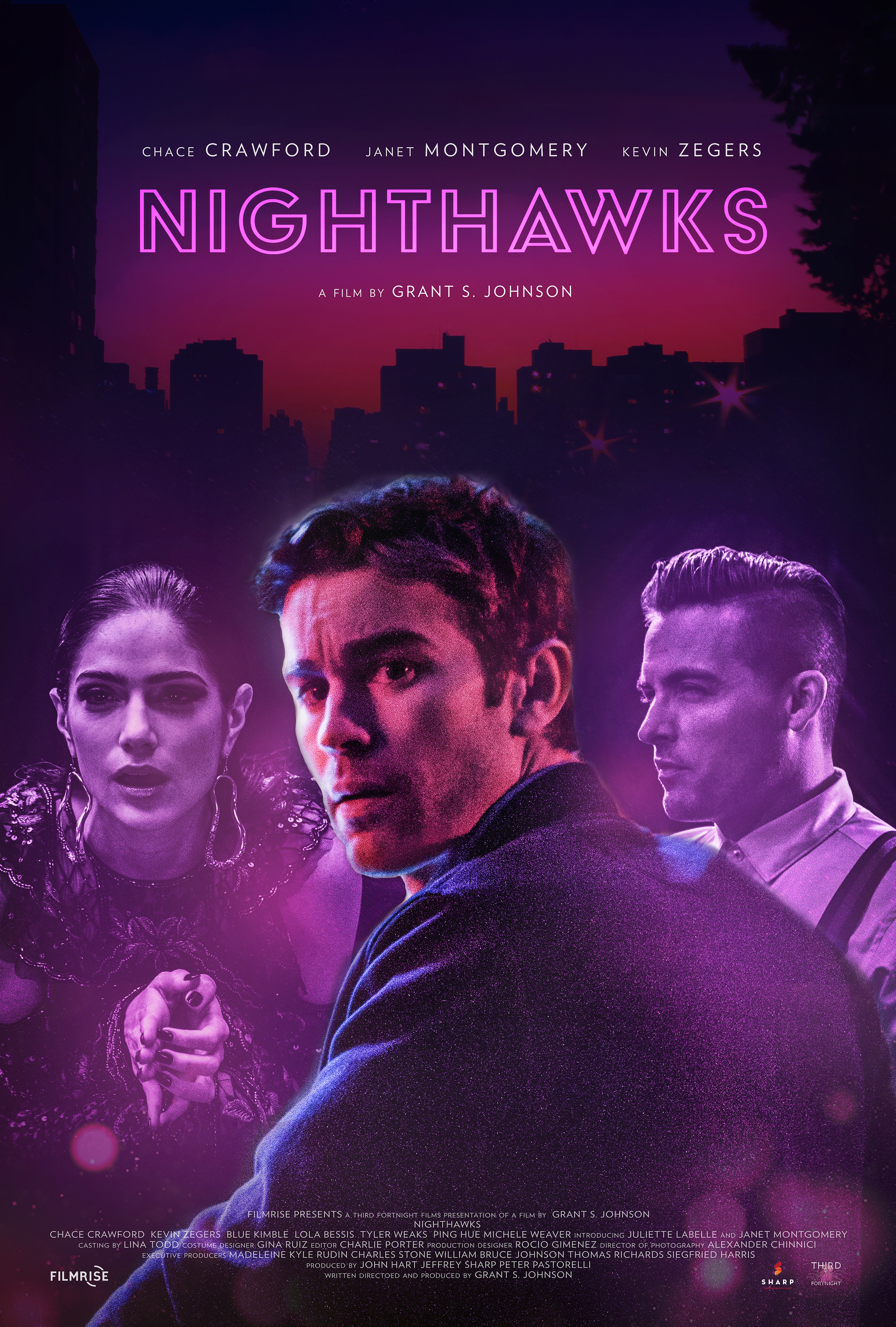 Mega Sized Movie Poster Image for Nighthawks 