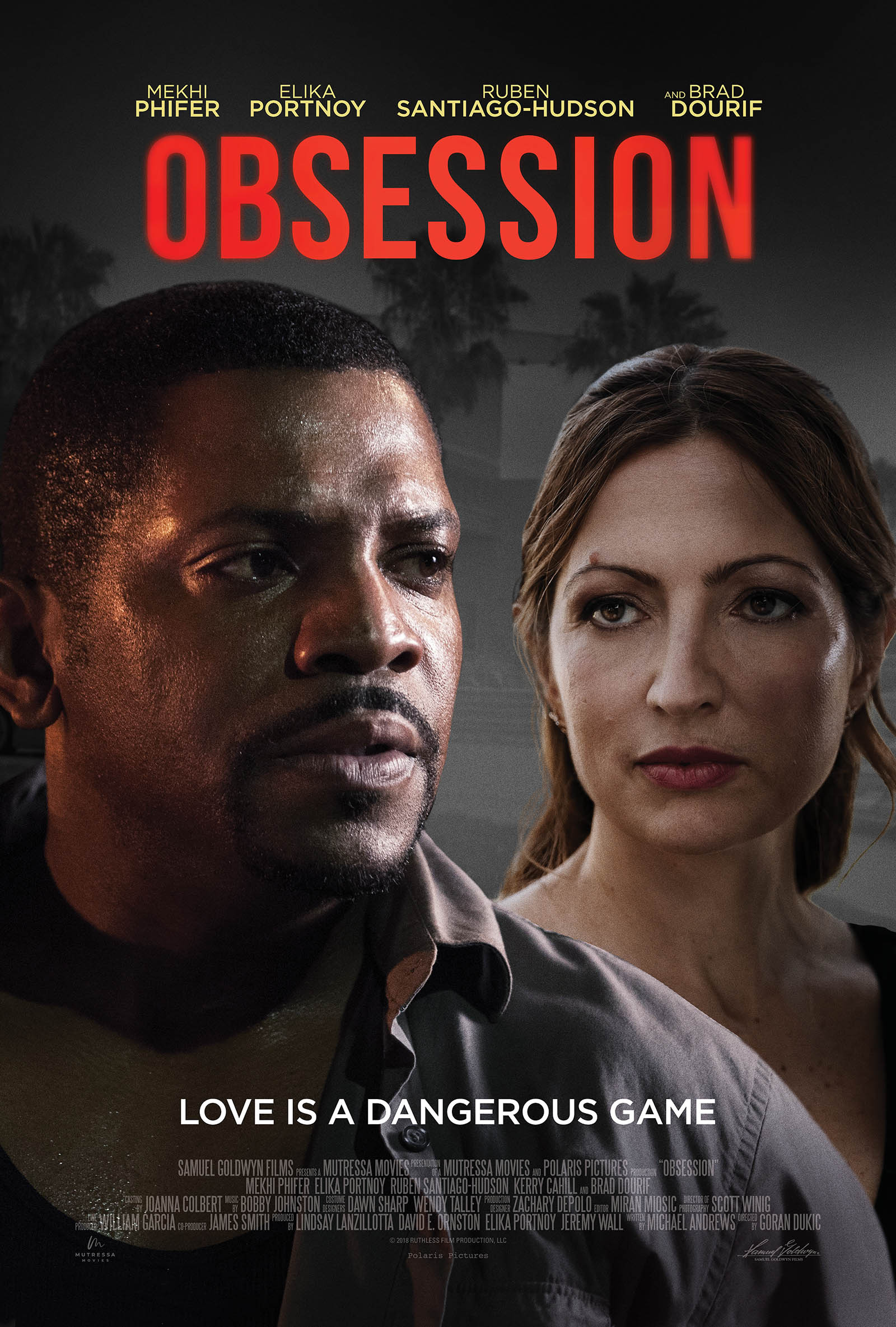 Mega Sized Movie Poster Image for Obsession 