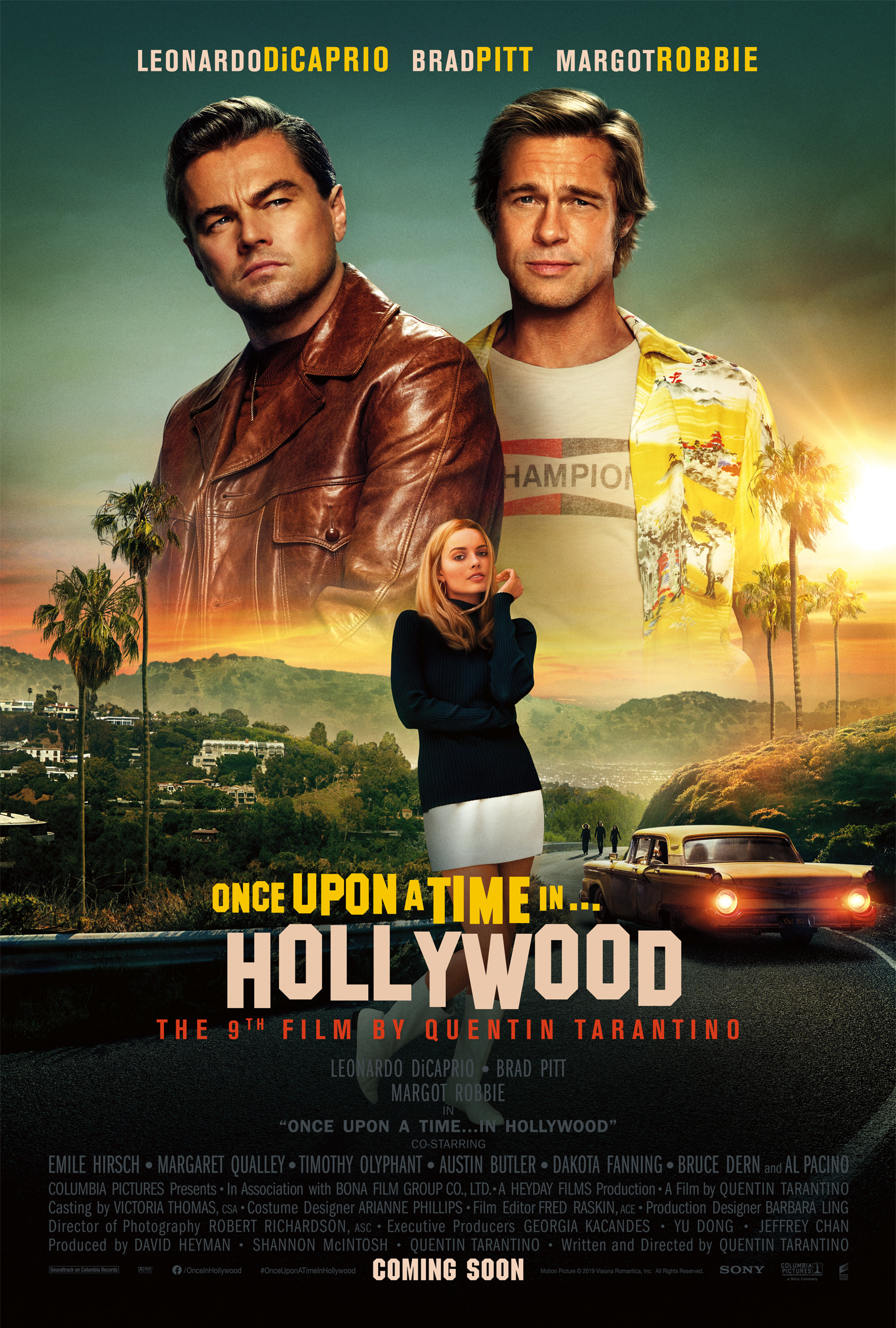 Mega Sized Movie Poster Image for Once Upon a Time in Hollywood (#30 of 31)