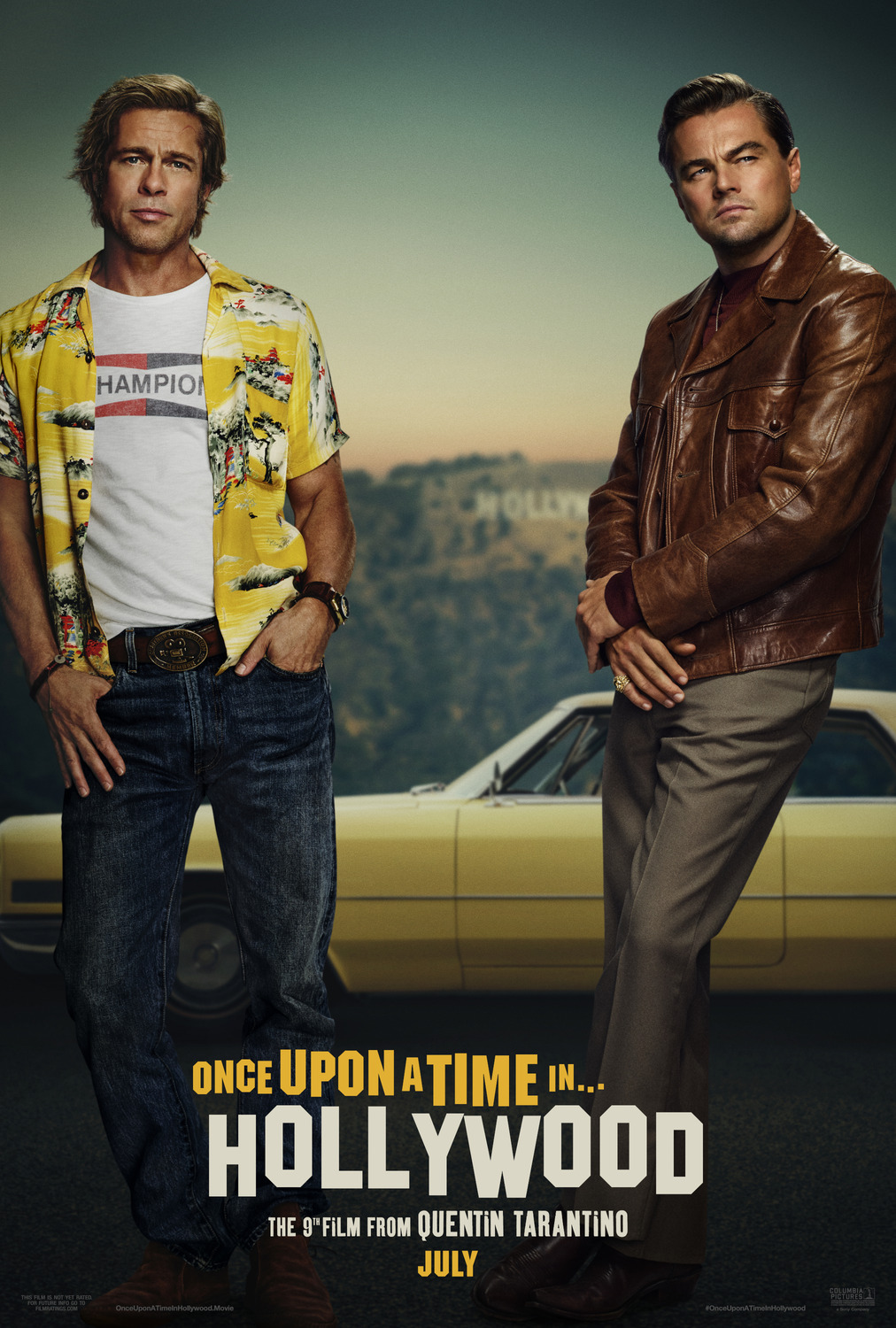 Extra Large Movie Poster Image for Once Upon a Time in Hollywood (#1 of 31)