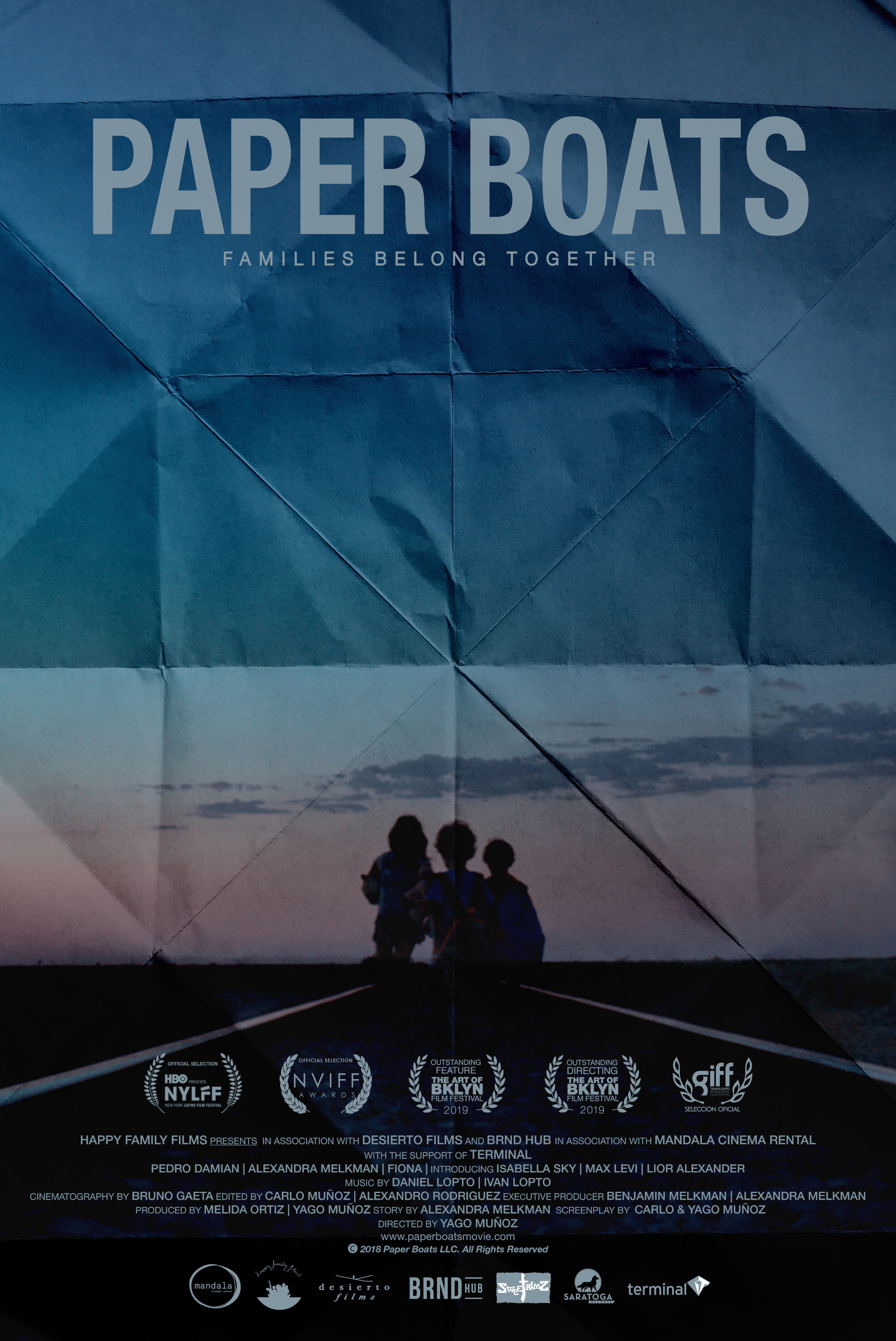 Mega Sized Movie Poster Image for Paper Boats 