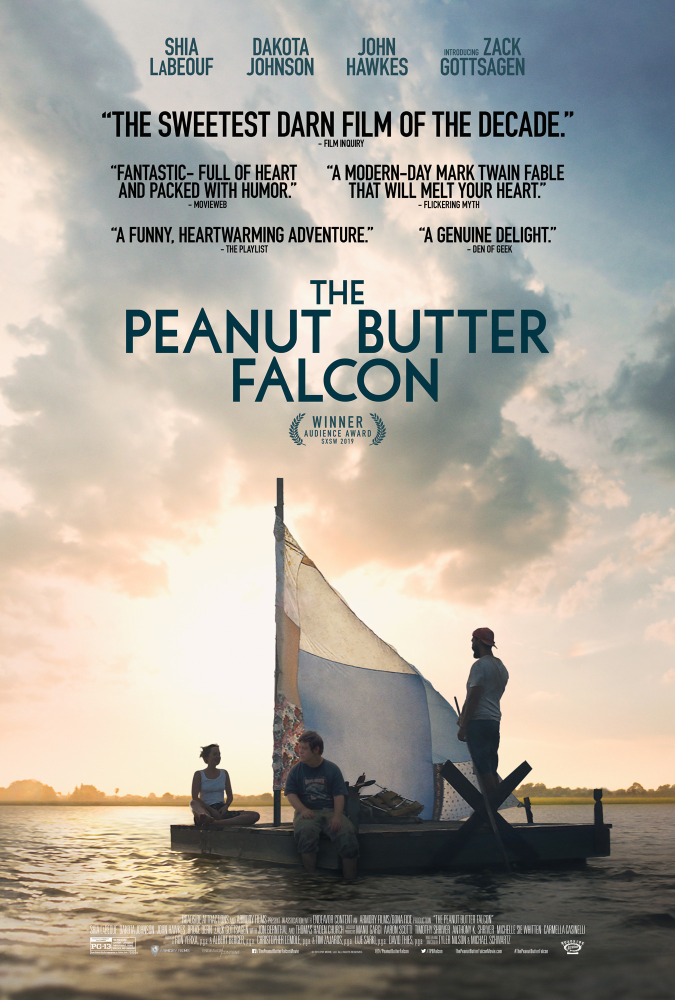 Mega Sized Movie Poster Image for The Peanut Butter Falcon (#1 of 3)