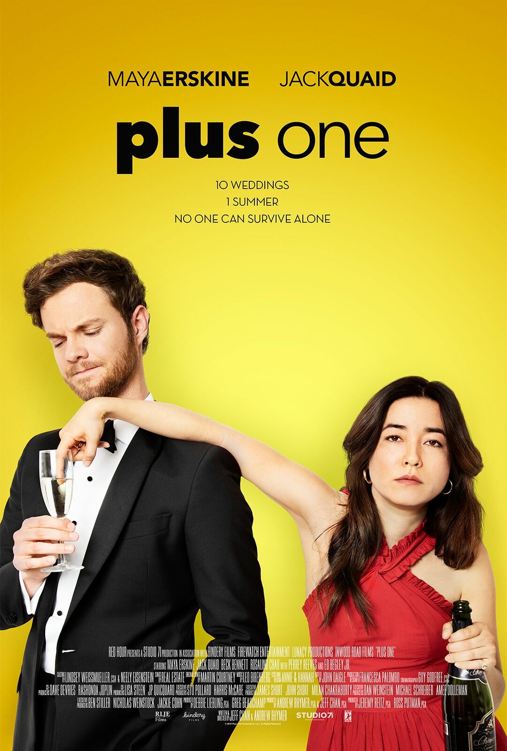 Extra Large Movie Poster Image for Plus One 