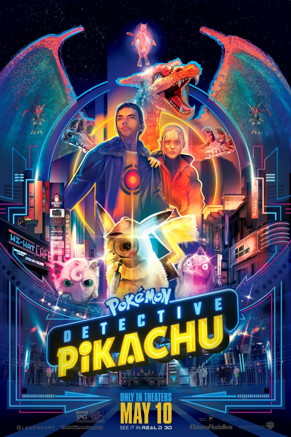 Extra Large Movie Poster Image for Pokémon Detective Pikachu (#16 of 26)