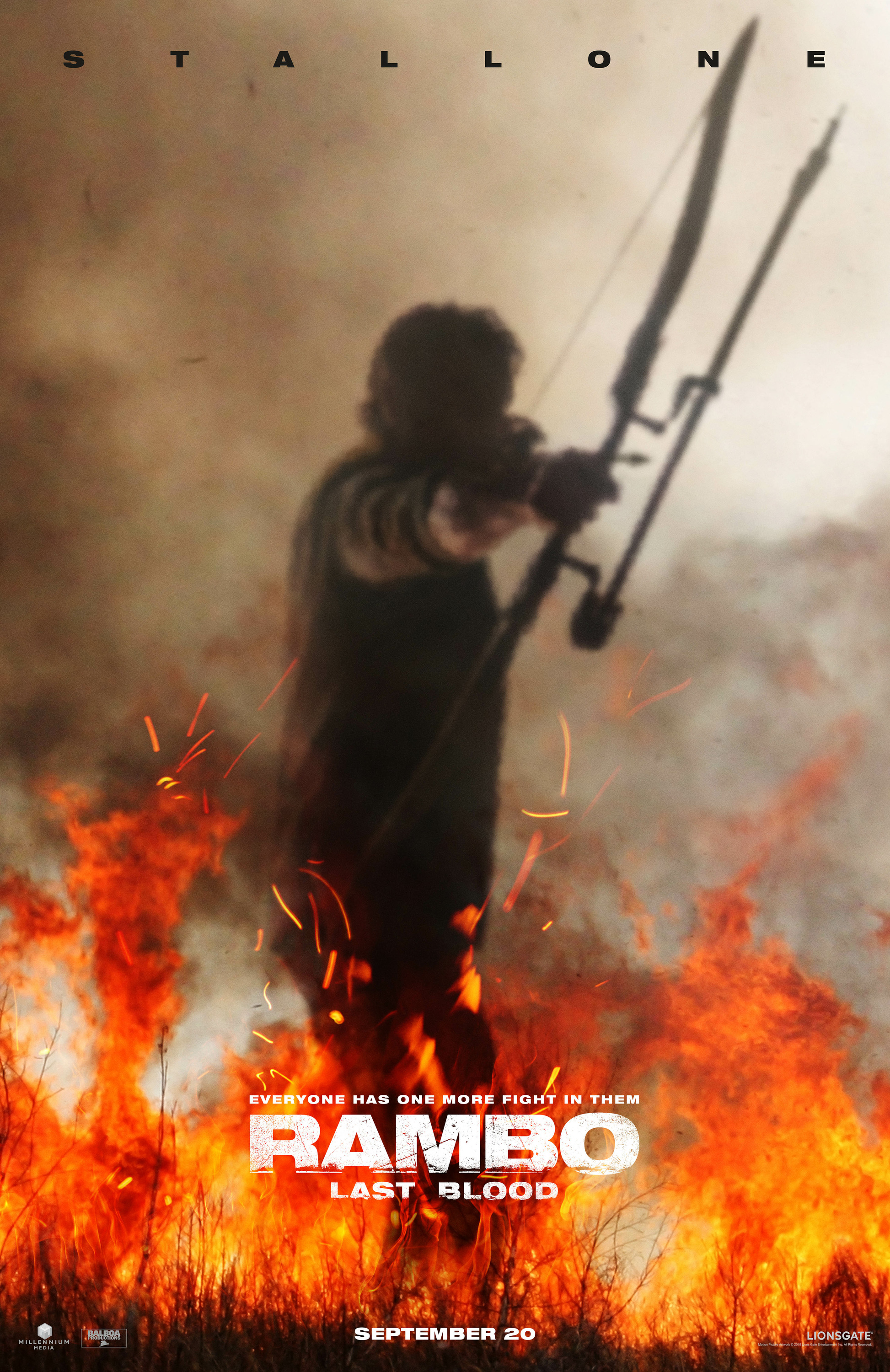Mega Sized Movie Poster Image for Rambo V: Last Blood (#2 of 9)