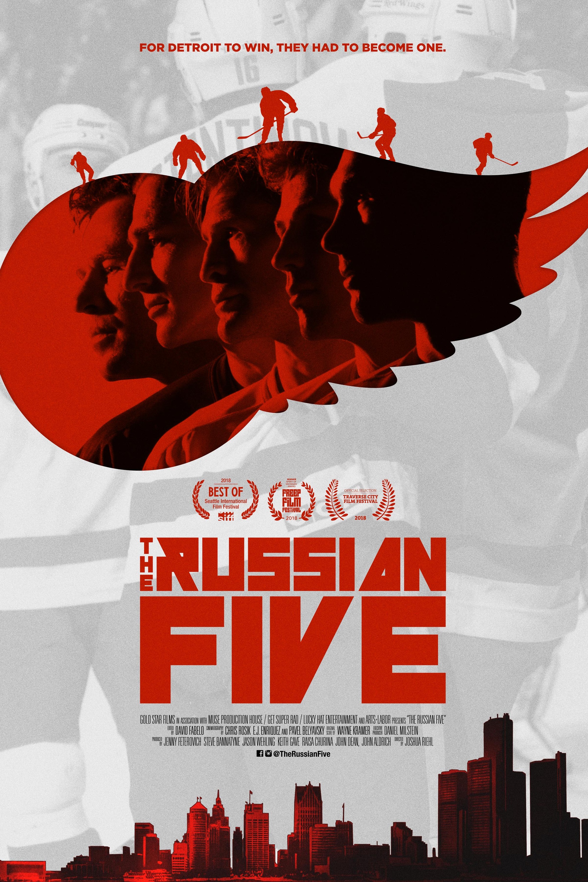 Mega Sized Movie Poster Image for The Russian Five 