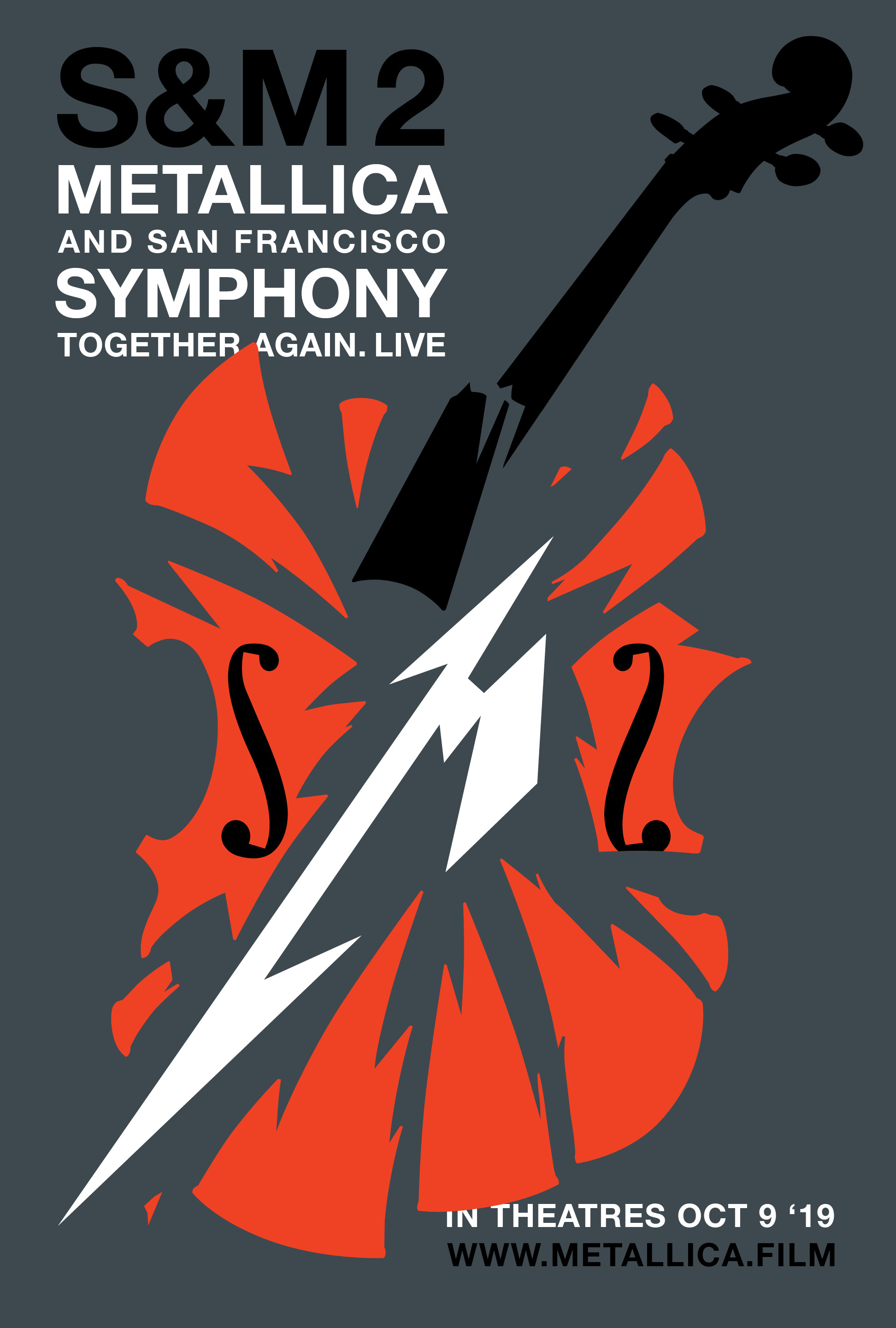 Mega Sized Movie Poster Image for S&M 2: Metallica and San Francisco Symphony 