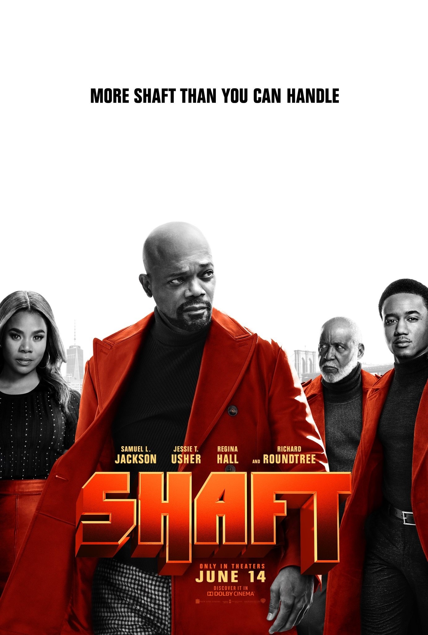 Mega Sized Movie Poster Image for Shaft (#1 of 7)