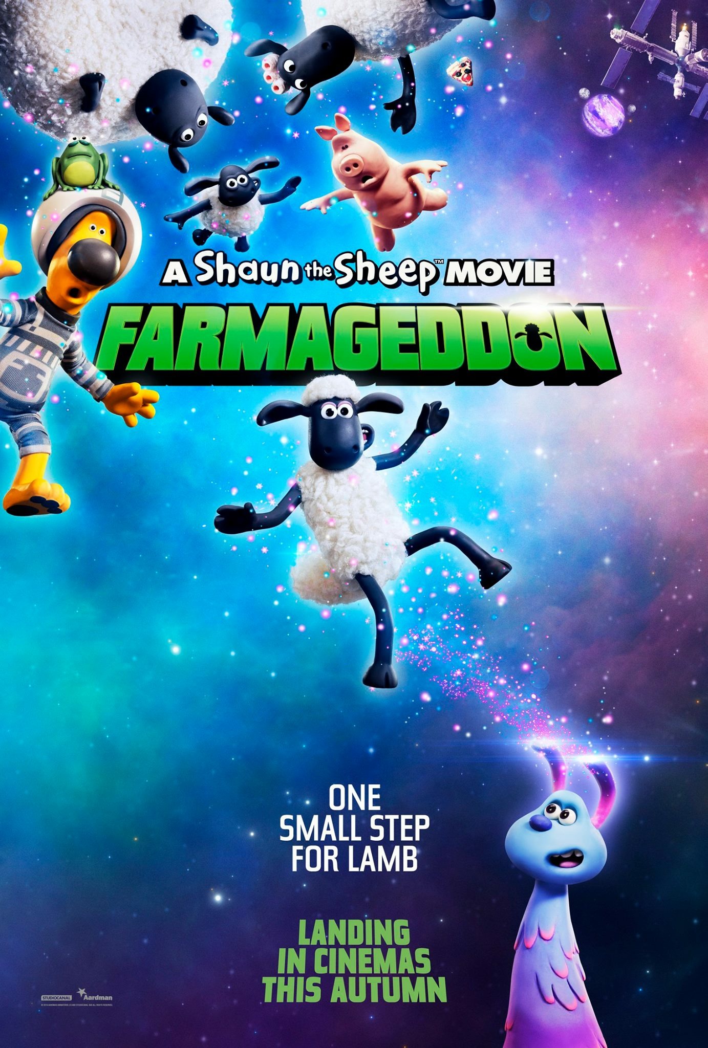 Mega Sized Movie Poster Image for Shaun the Sheep Movie: Farmageddon (#2 of 5)