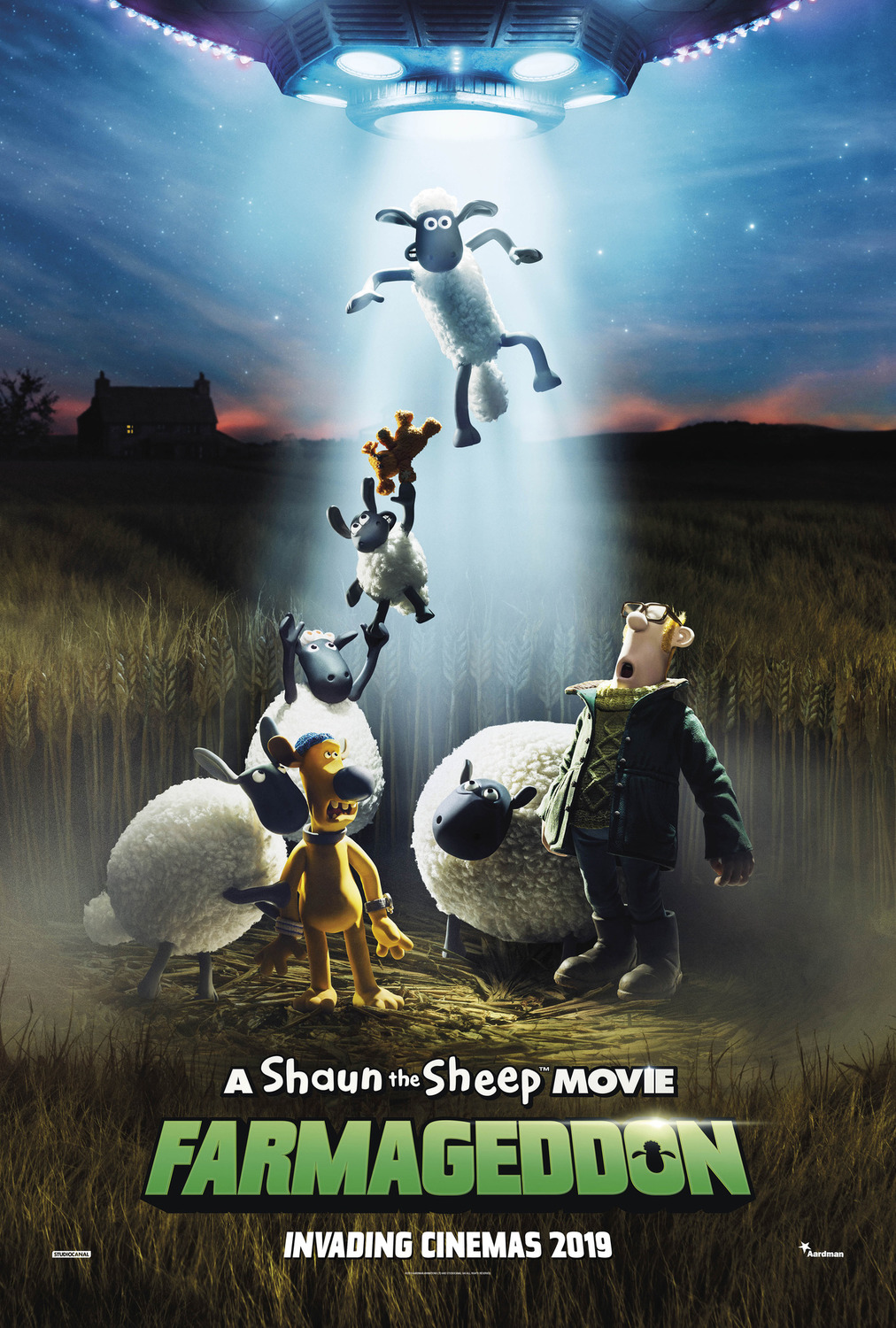 Extra Large Movie Poster Image for Shaun the Sheep Movie: Farmageddon (#1 of 5)