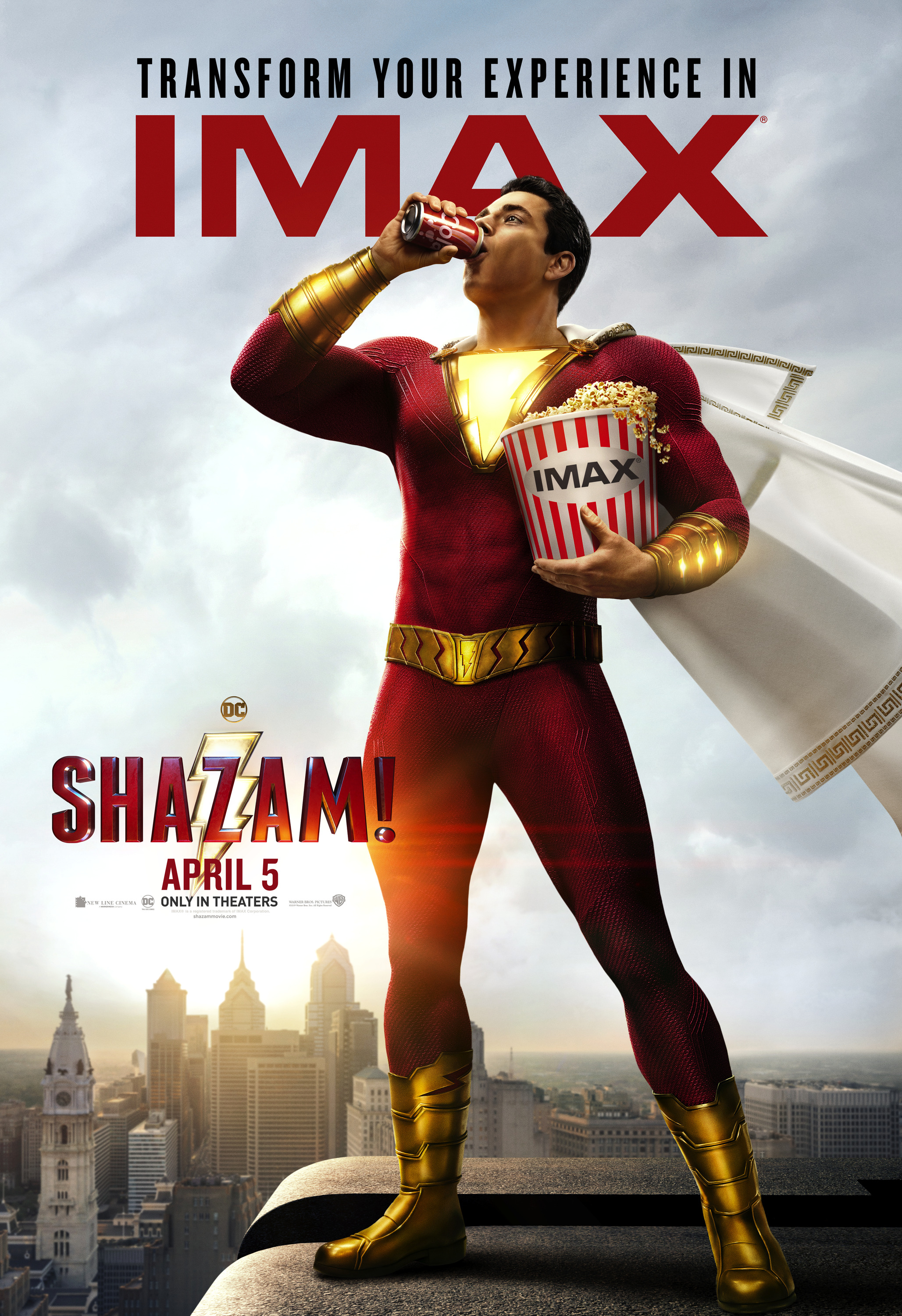 Mega Sized Movie Poster Image for Shazam! (#4 of 10)