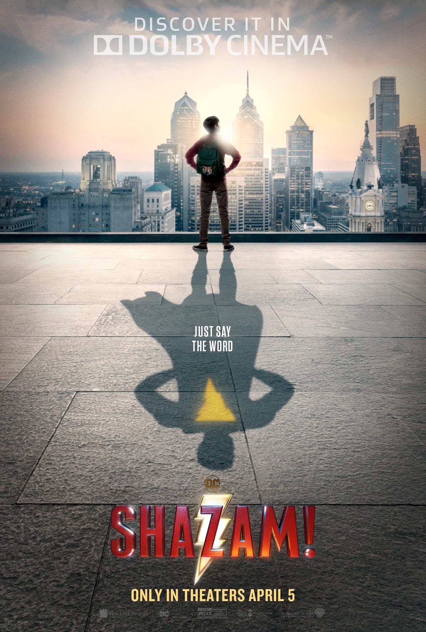 Mega Sized Movie Poster Image for Shazam! (#6 of 10)