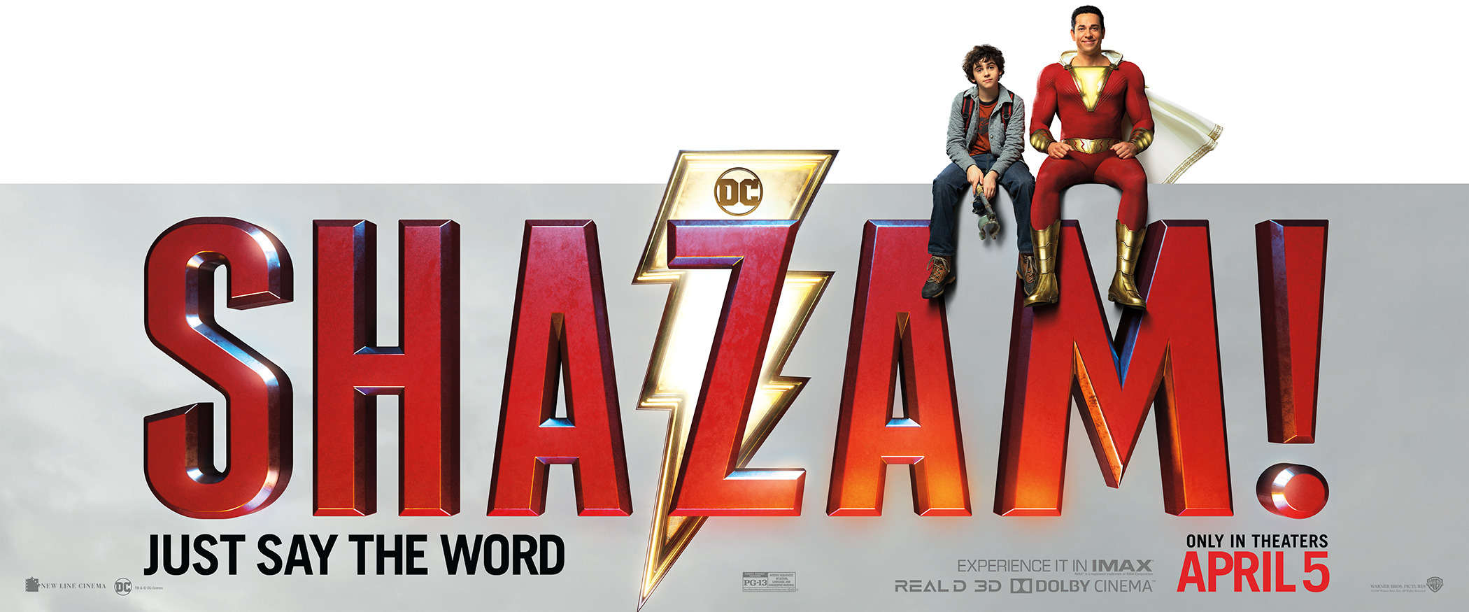 Mega Sized Movie Poster Image for Shazam! (#9 of 10)