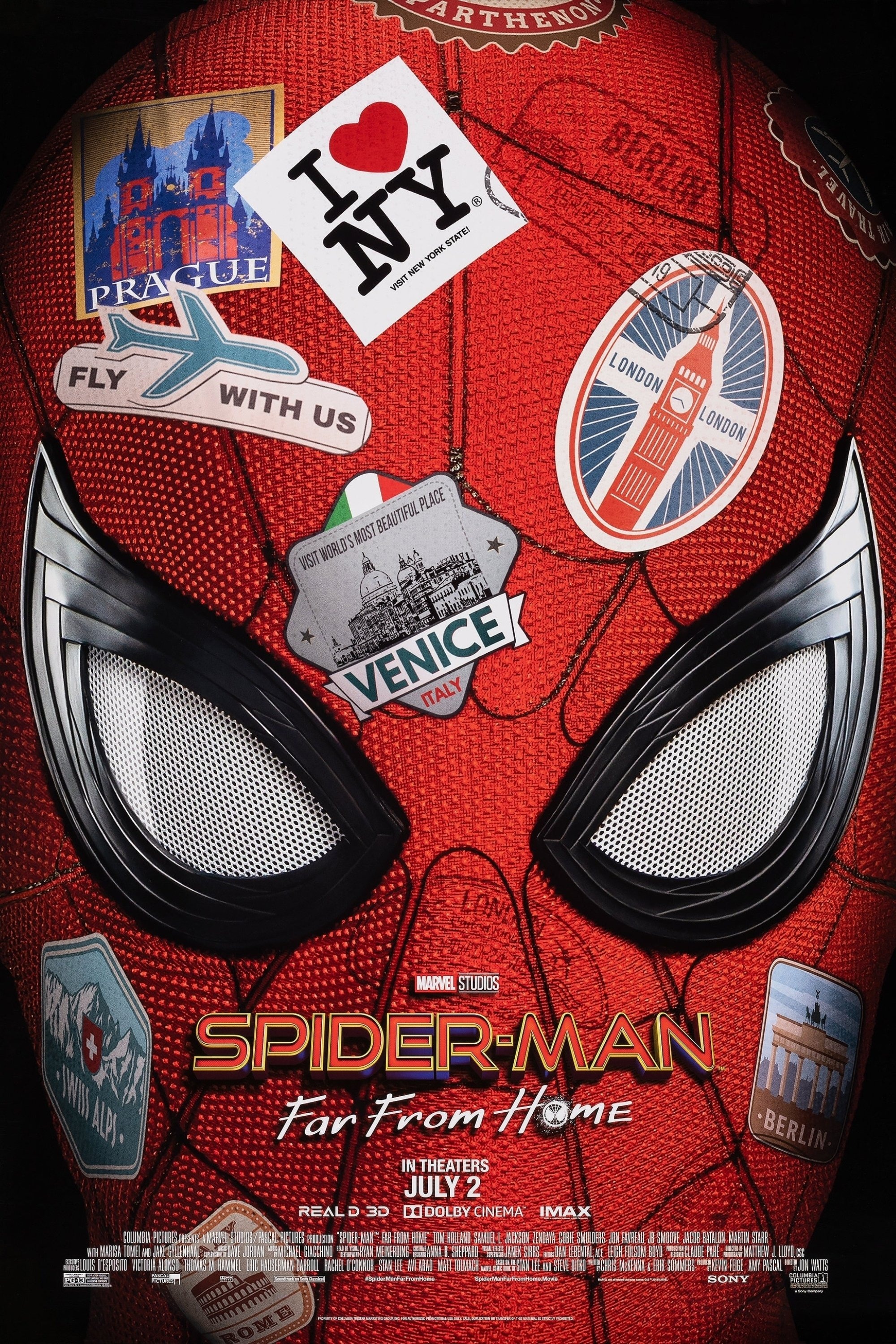 Mega Sized Movie Poster Image for Spider-Man: Far From Home (#1 of 35)