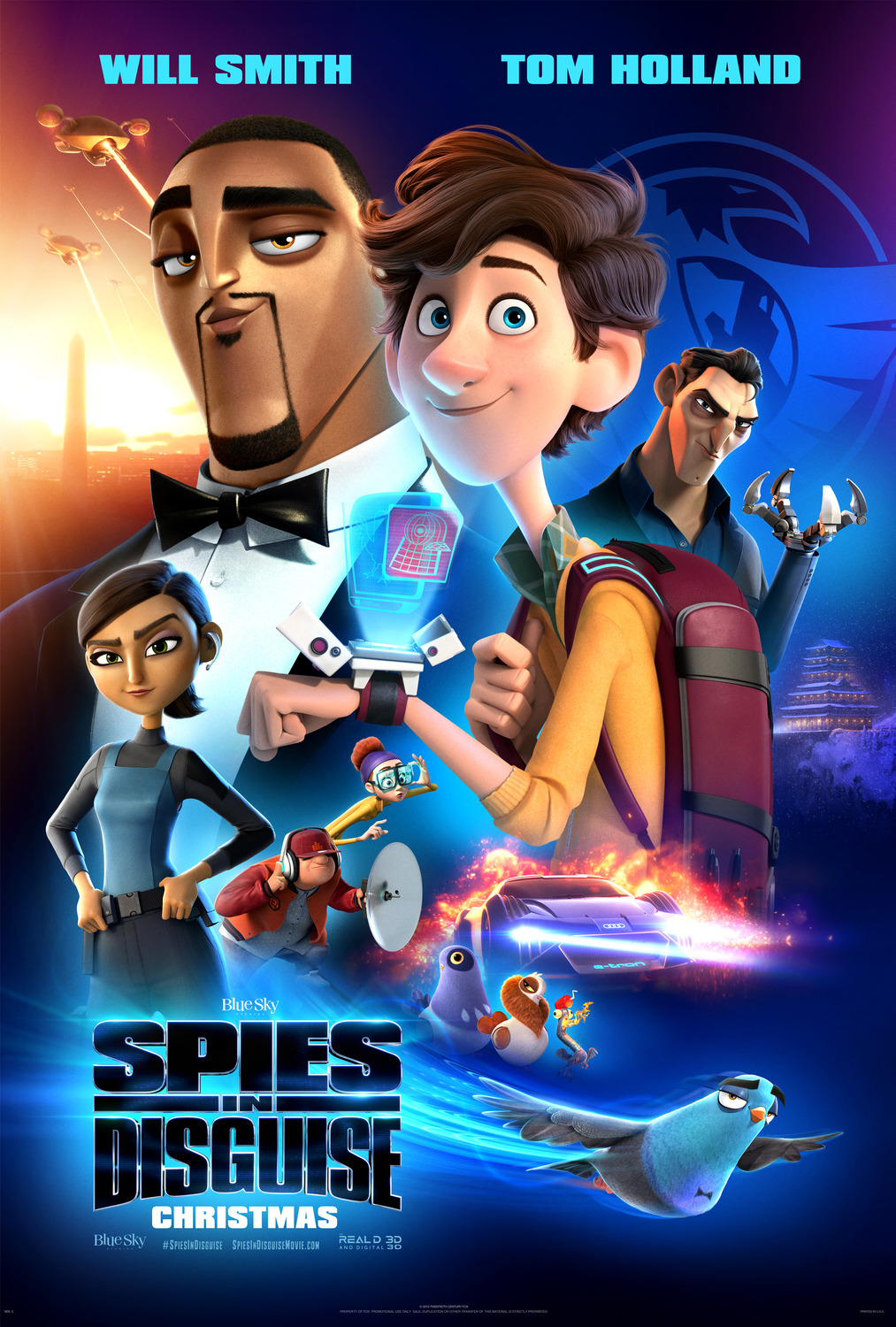 Extra Large Movie Poster Image for Spies in Disguise (#3 of 14)