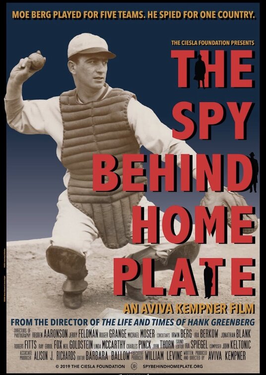 The Spy Behind Home Plate Movie Poster